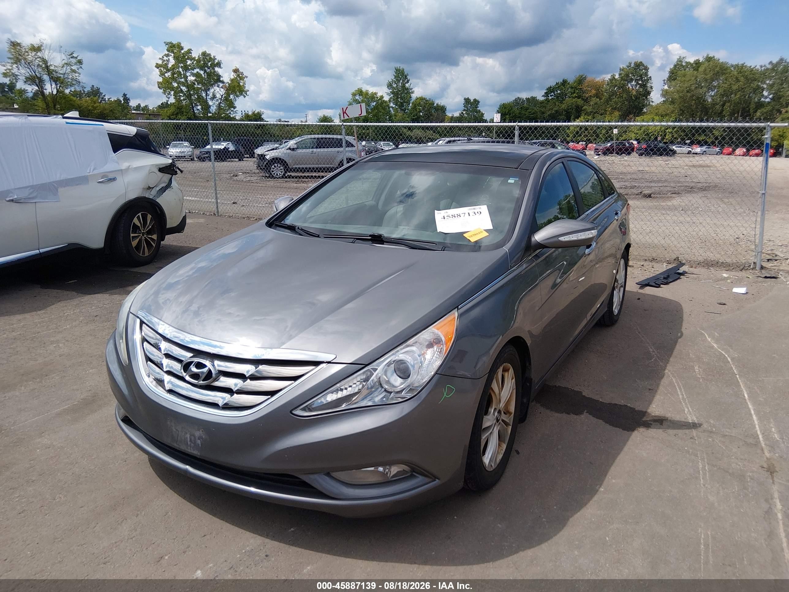 2013 Hyundai Sonata Limited Gray vin: 5NPEC4AC7DH560782