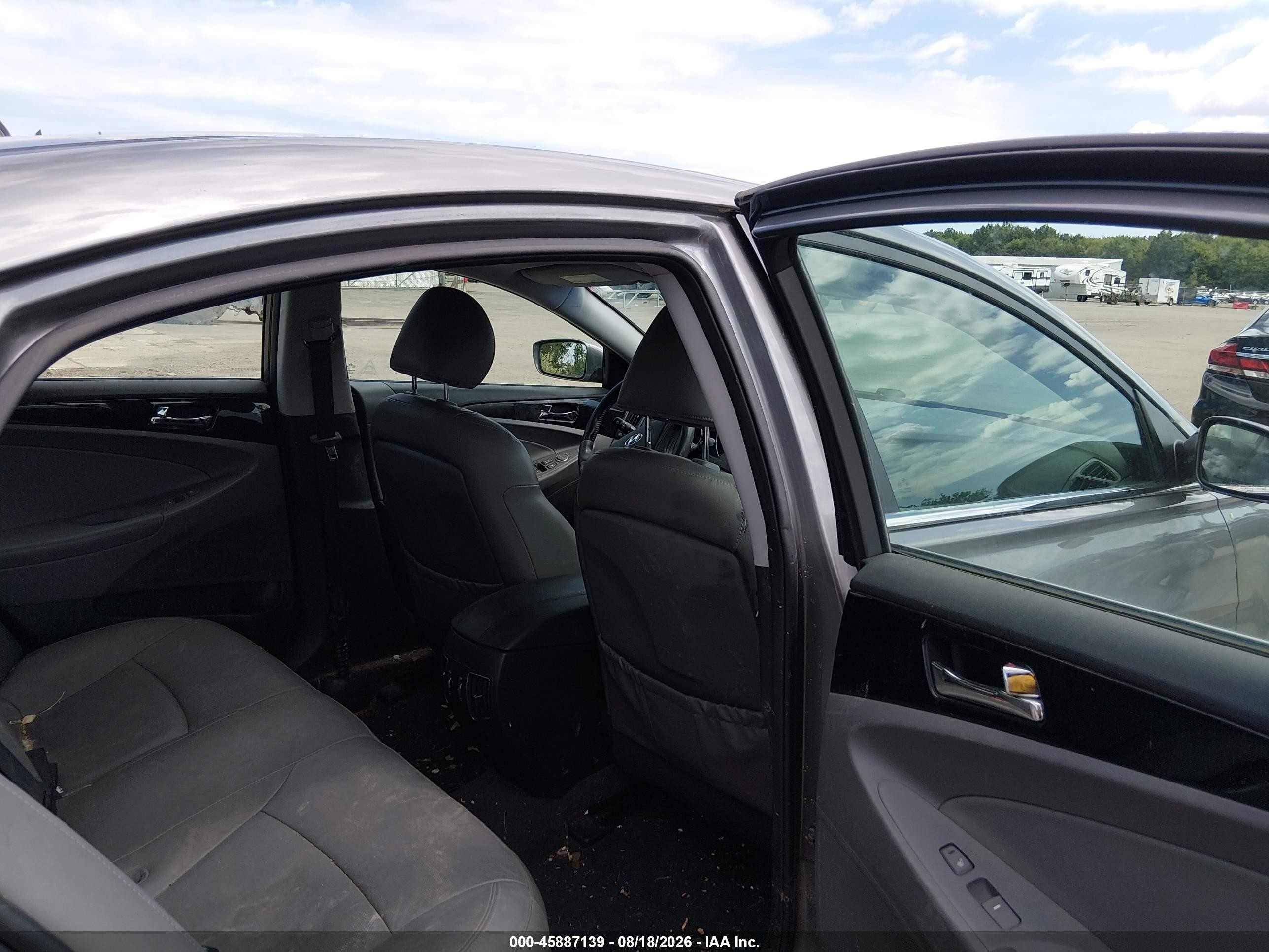 2013 Hyundai Sonata Limited Gray vin: 5NPEC4AC7DH560782