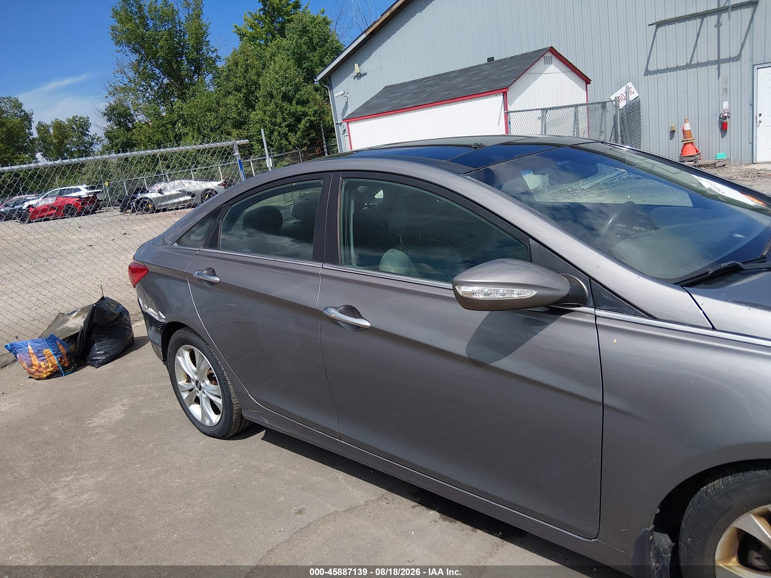 2013 Hyundai Sonata Limited Gray vin: 5NPEC4AC7DH560782