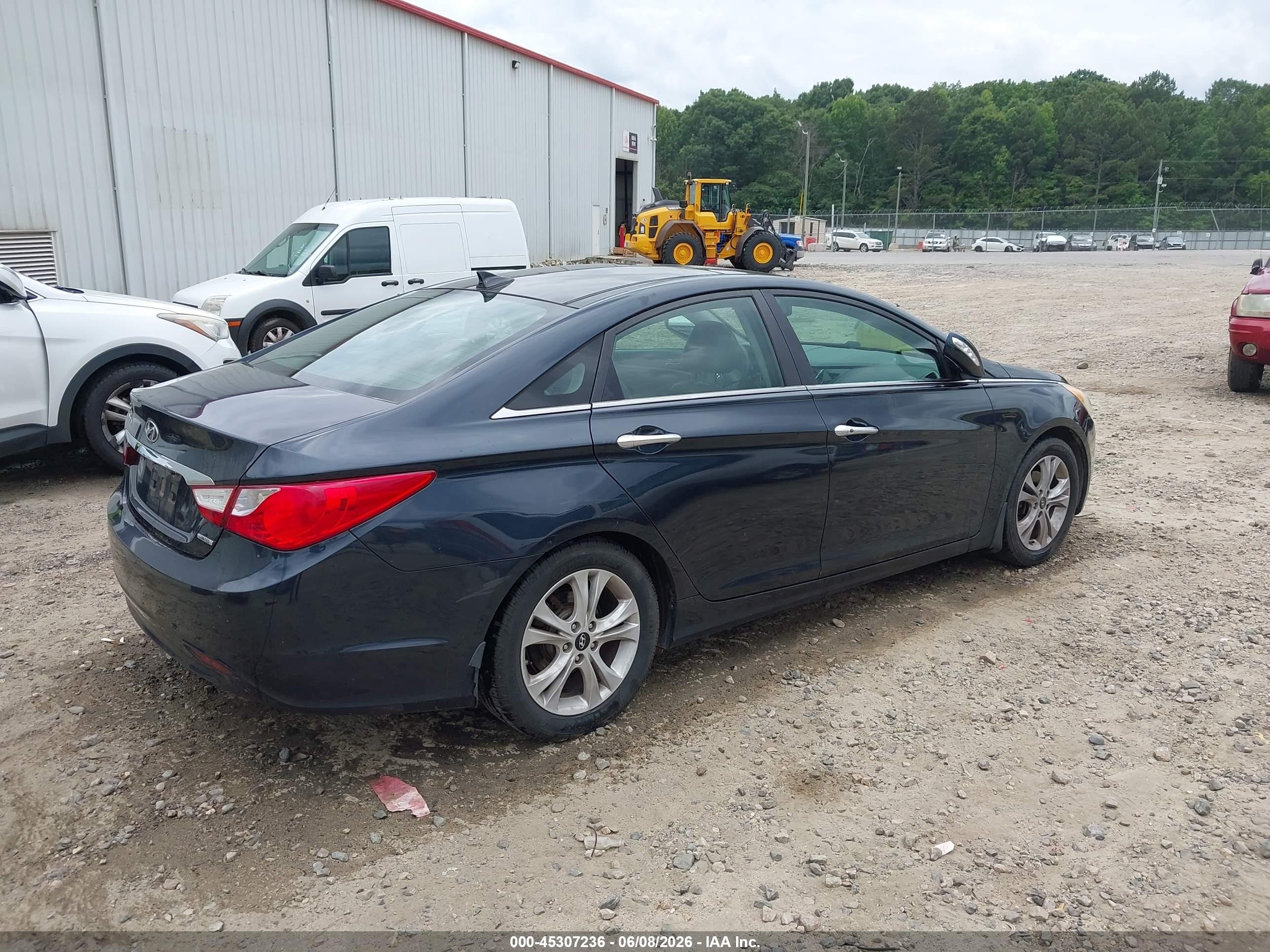 2013 Hyundai Sonata Limited Black vin: 5NPEC4AC7DH561138