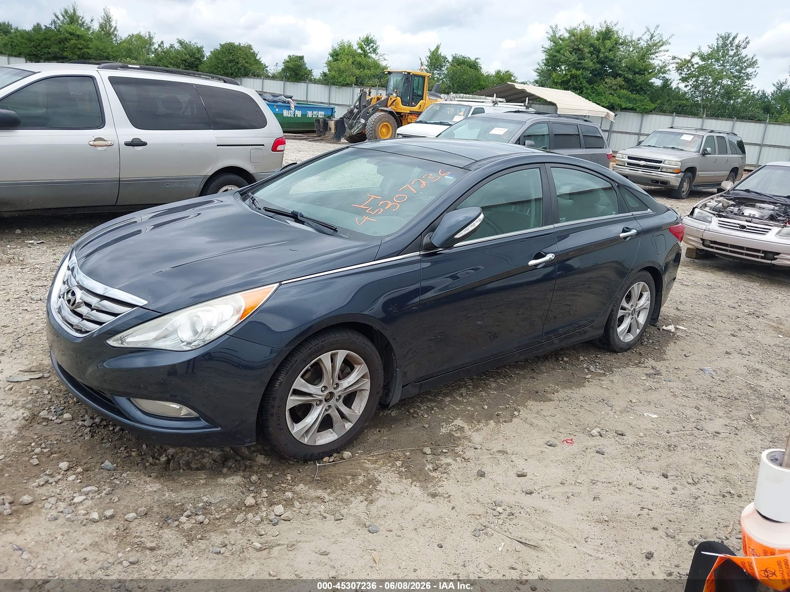 2013 Hyundai Sonata Limited Black vin: 5NPEC4AC7DH561138