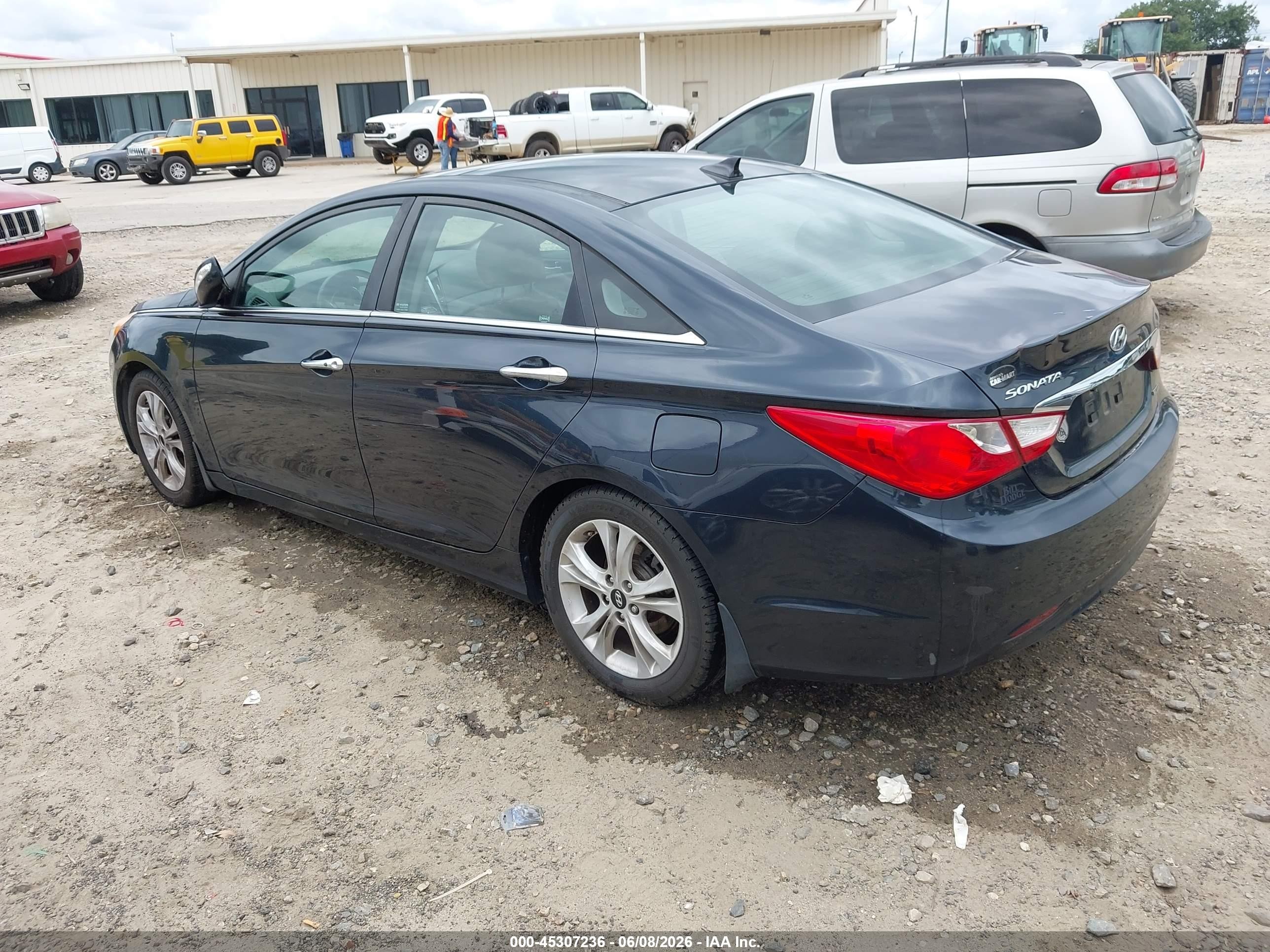 2013 Hyundai Sonata Limited Black vin: 5NPEC4AC7DH561138