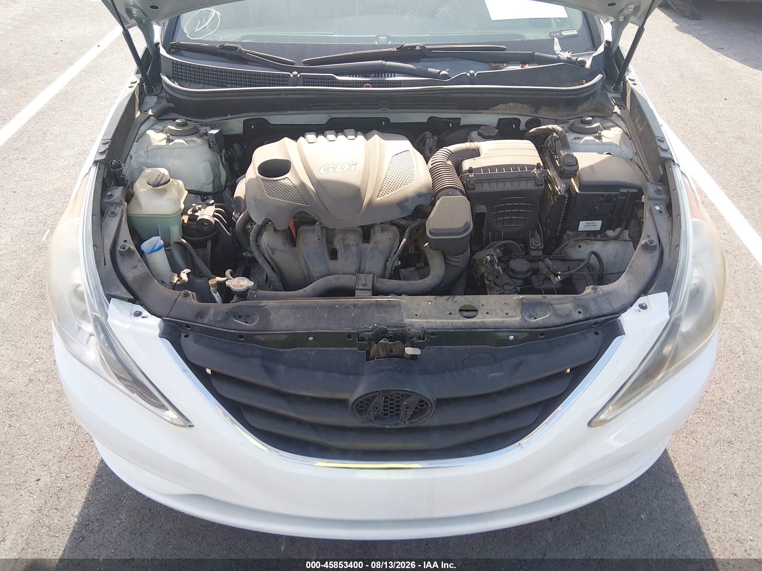 2013 Hyundai Sonata Limited White vin: 5NPEC4AC7DH568977