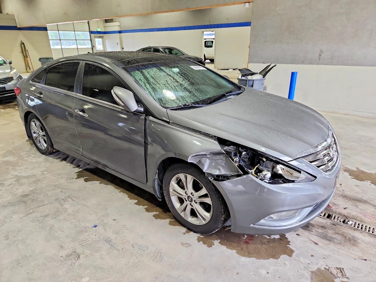 2013 Hyundai Sonata Limited Gray vin: 5NPEC4AC7DH589179
