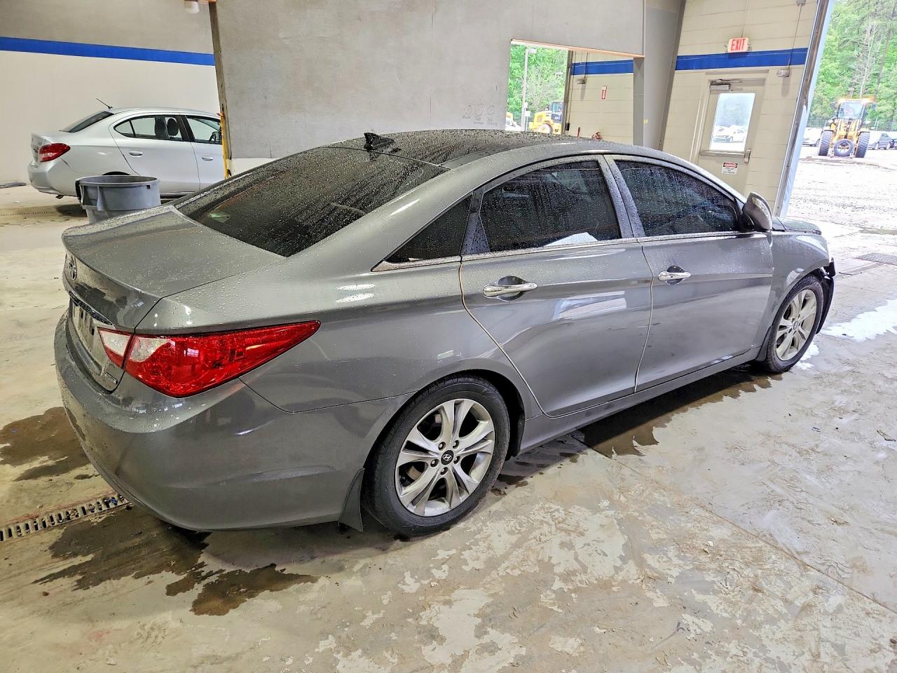 2013 Hyundai Sonata Limited Gray vin: 5NPEC4AC7DH589179