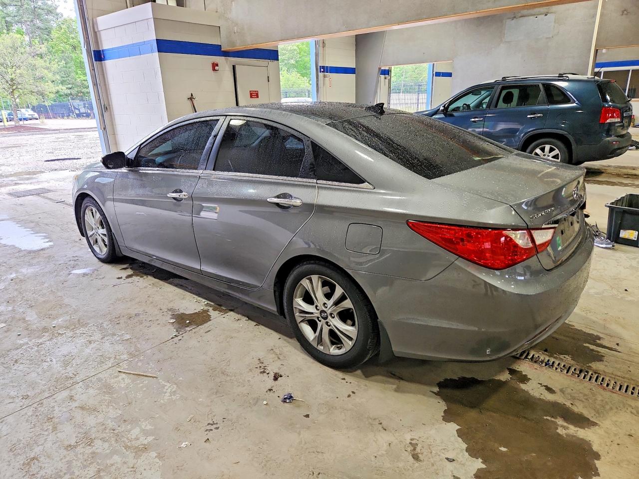 2013 Hyundai Sonata Limited Gray vin: 5NPEC4AC7DH589179