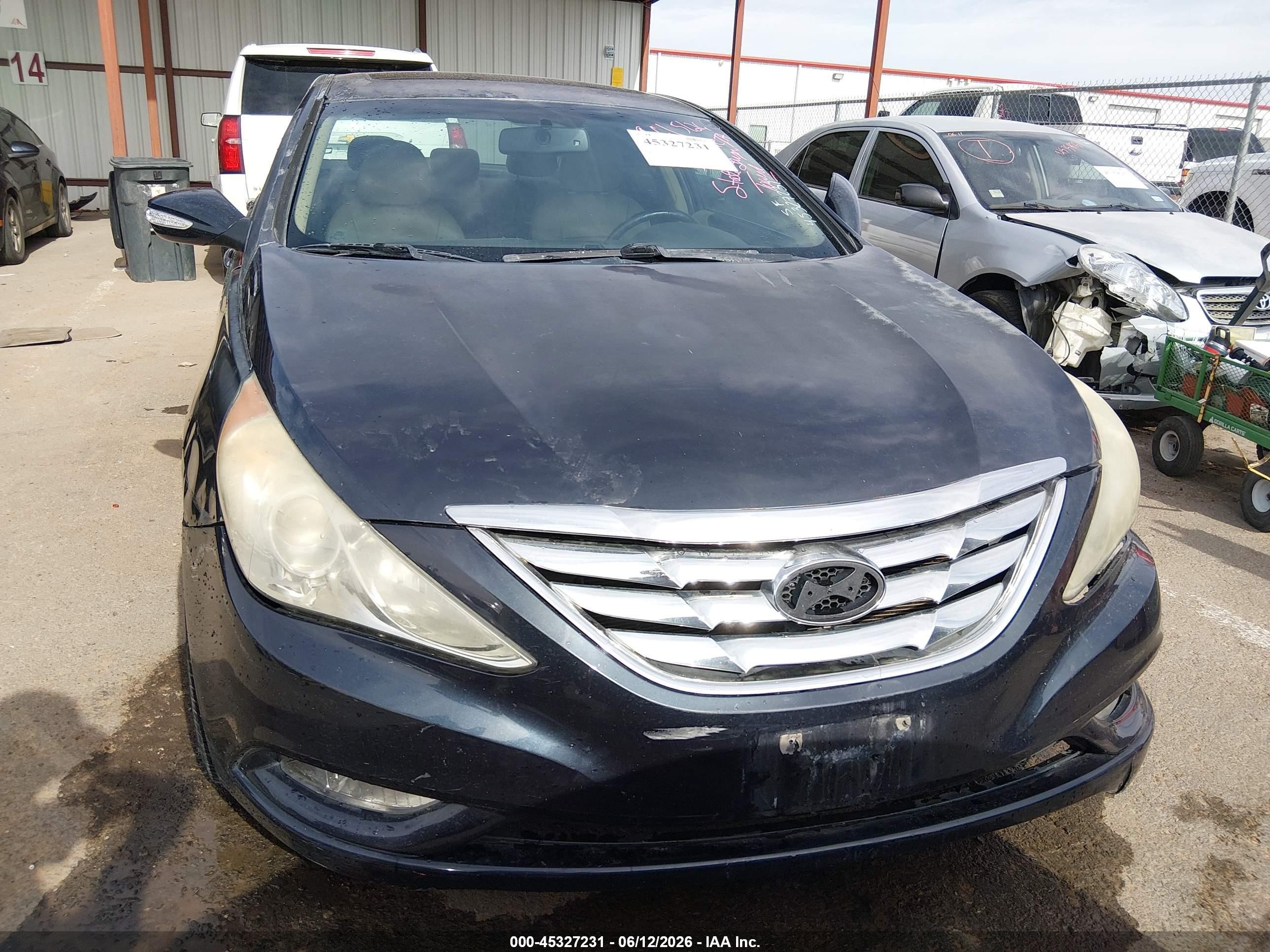 2013 Hyundai Sonata Limited Dark Blue vin: 5NPEC4AC7DH591465