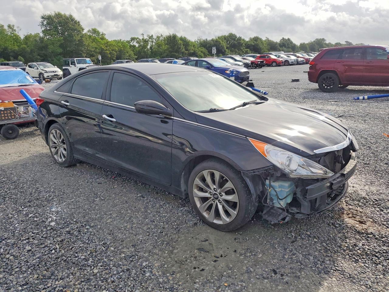 2013 Hyundai Sonata Se Black vin: 5NPEC4AC7DH614212