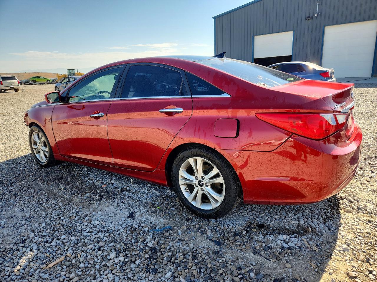 2013 Hyundai Sonata Limited Burgundy vin: 5NPEC4AC7DH624173