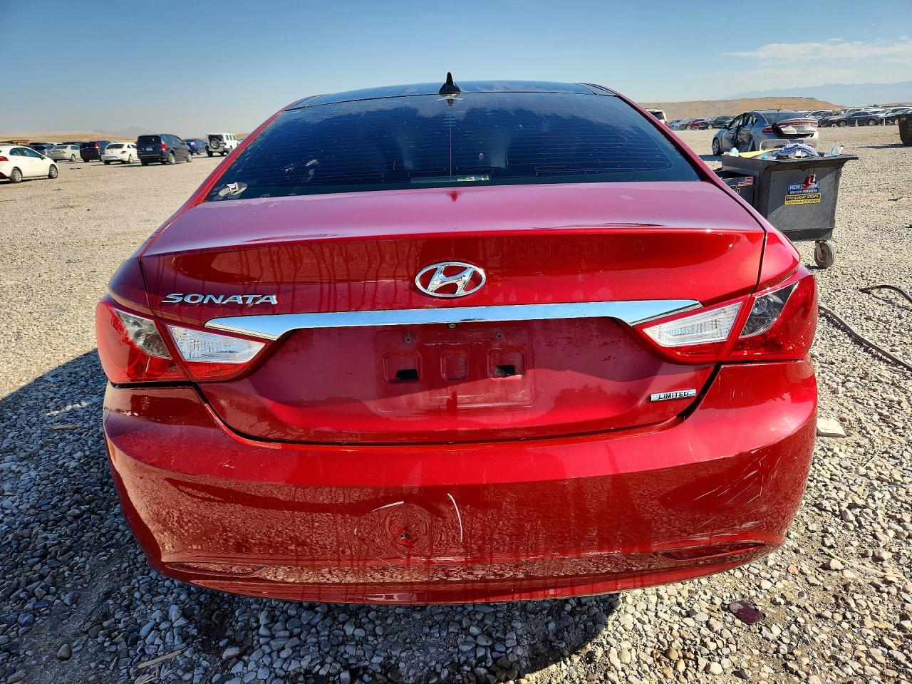 2013 Hyundai Sonata Limited Burgundy vin: 5NPEC4AC7DH624173