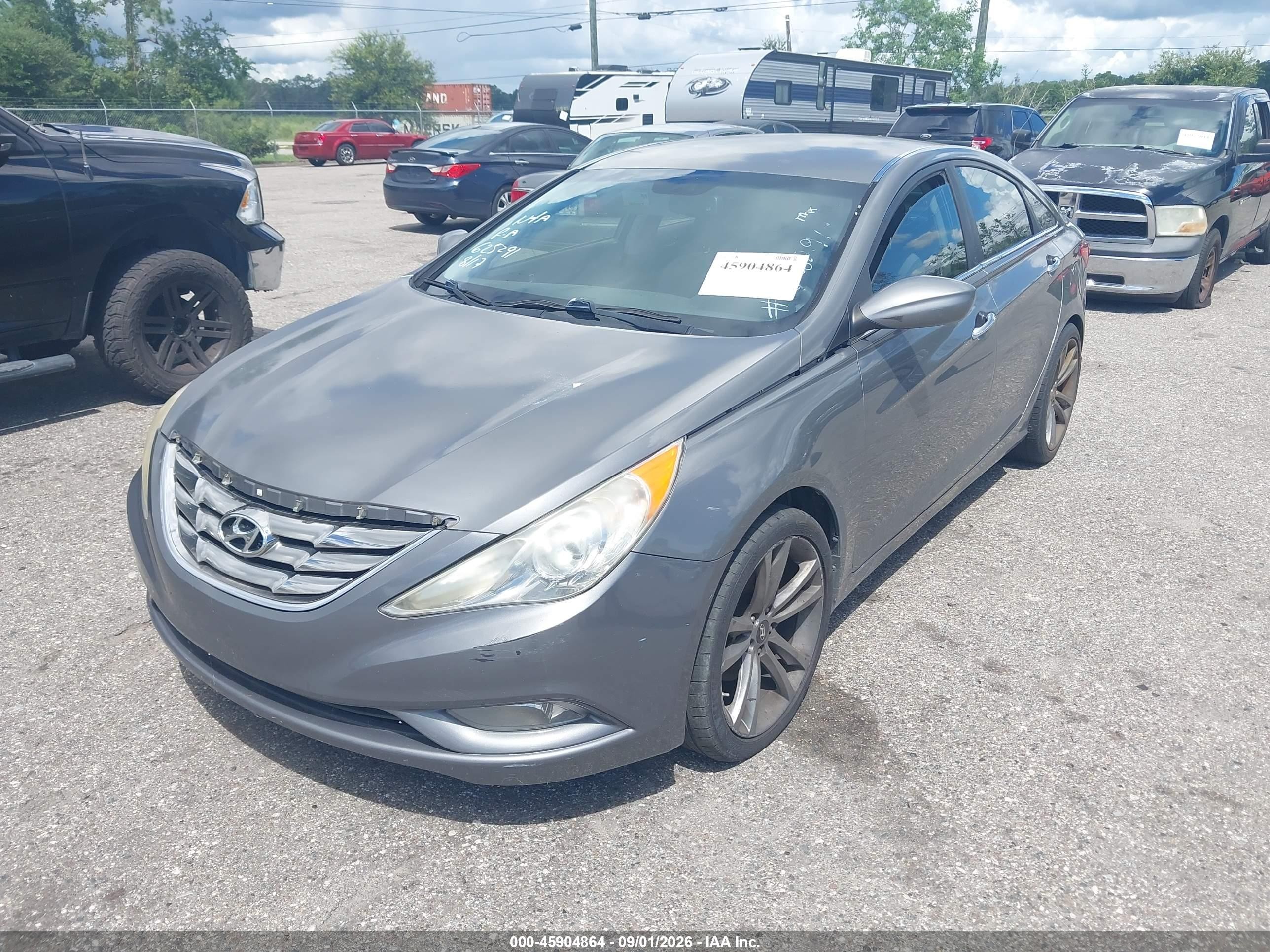 2013 Hyundai Sonata Se Gray vin: 5NPEC4AC7DH625291