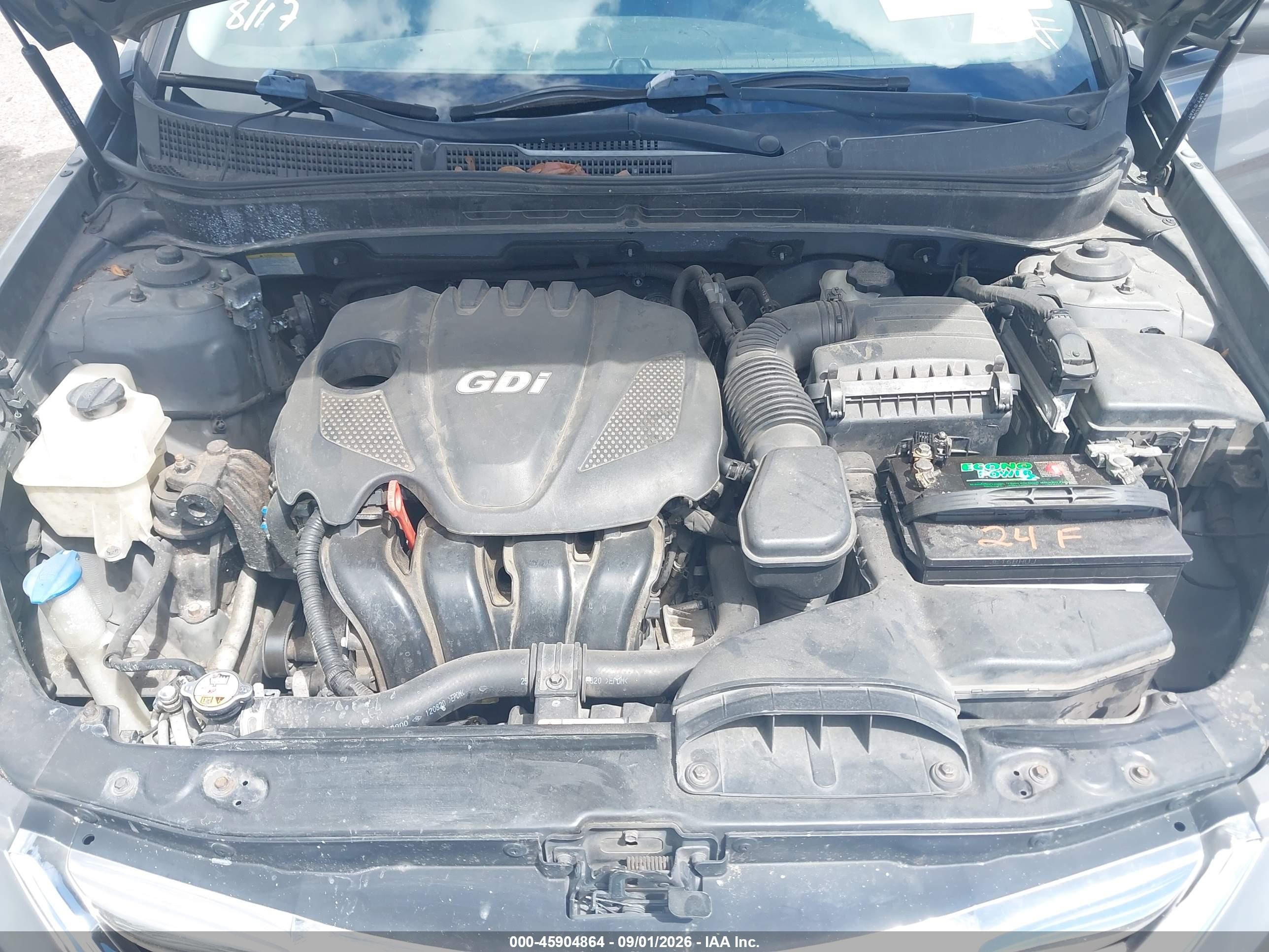 2013 Hyundai Sonata Se Gray vin: 5NPEC4AC7DH625291
