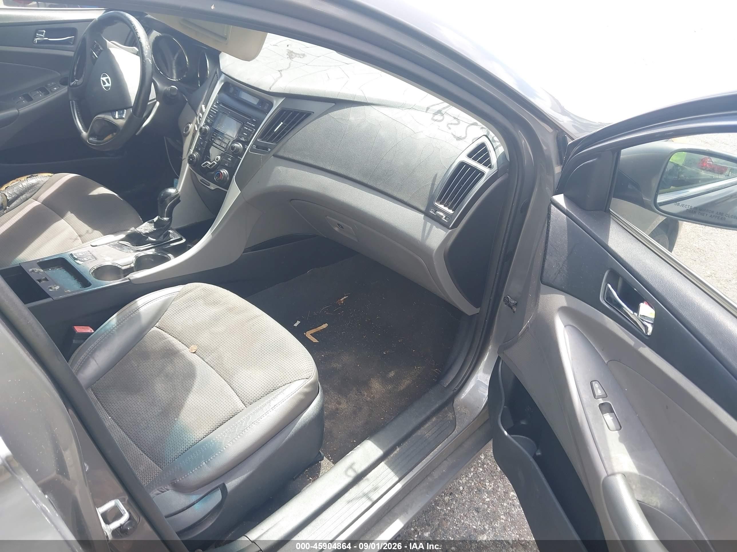 2013 Hyundai Sonata Se Gray vin: 5NPEC4AC7DH625291