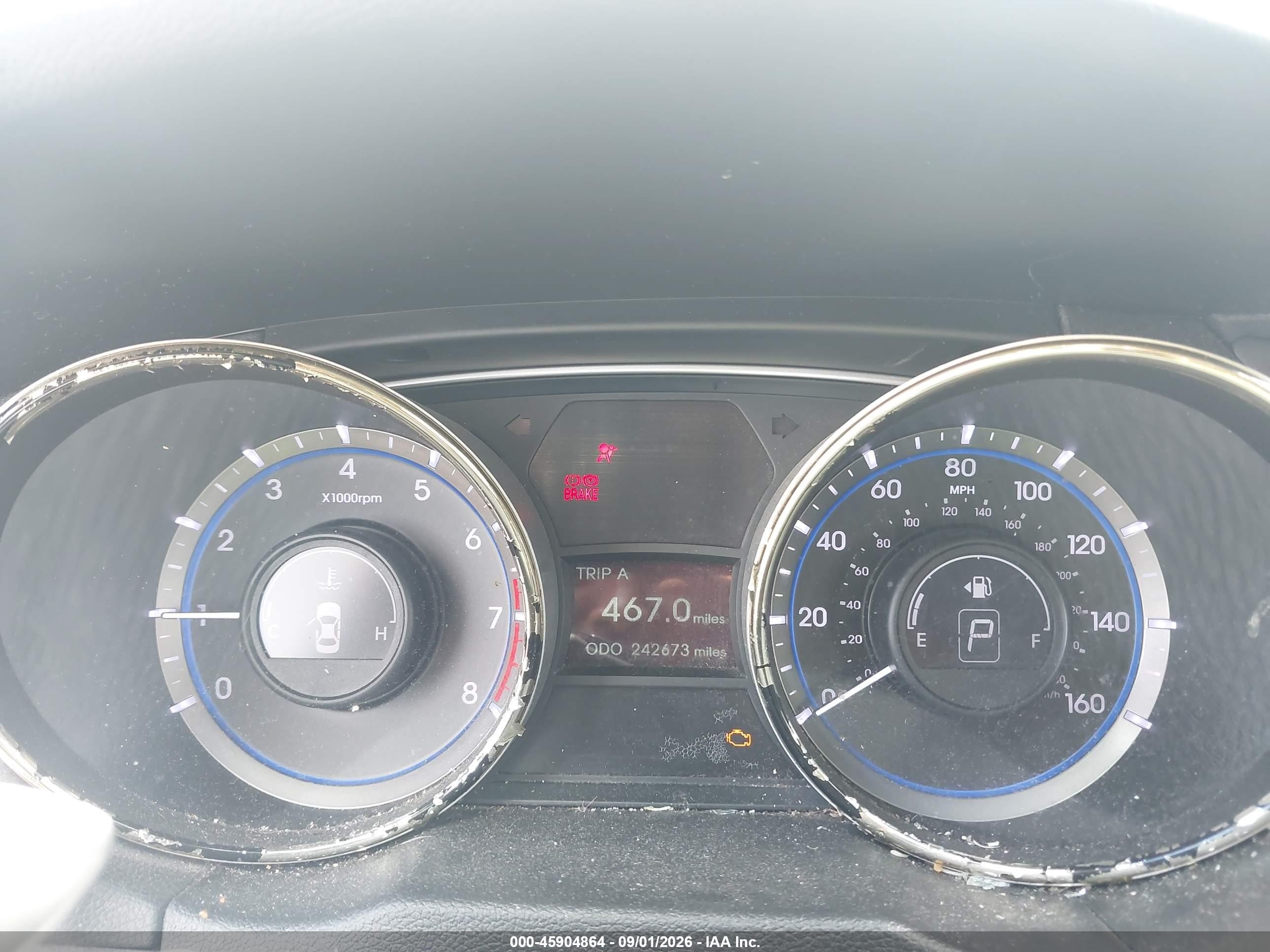 2013 Hyundai Sonata Se Gray vin: 5NPEC4AC7DH625291