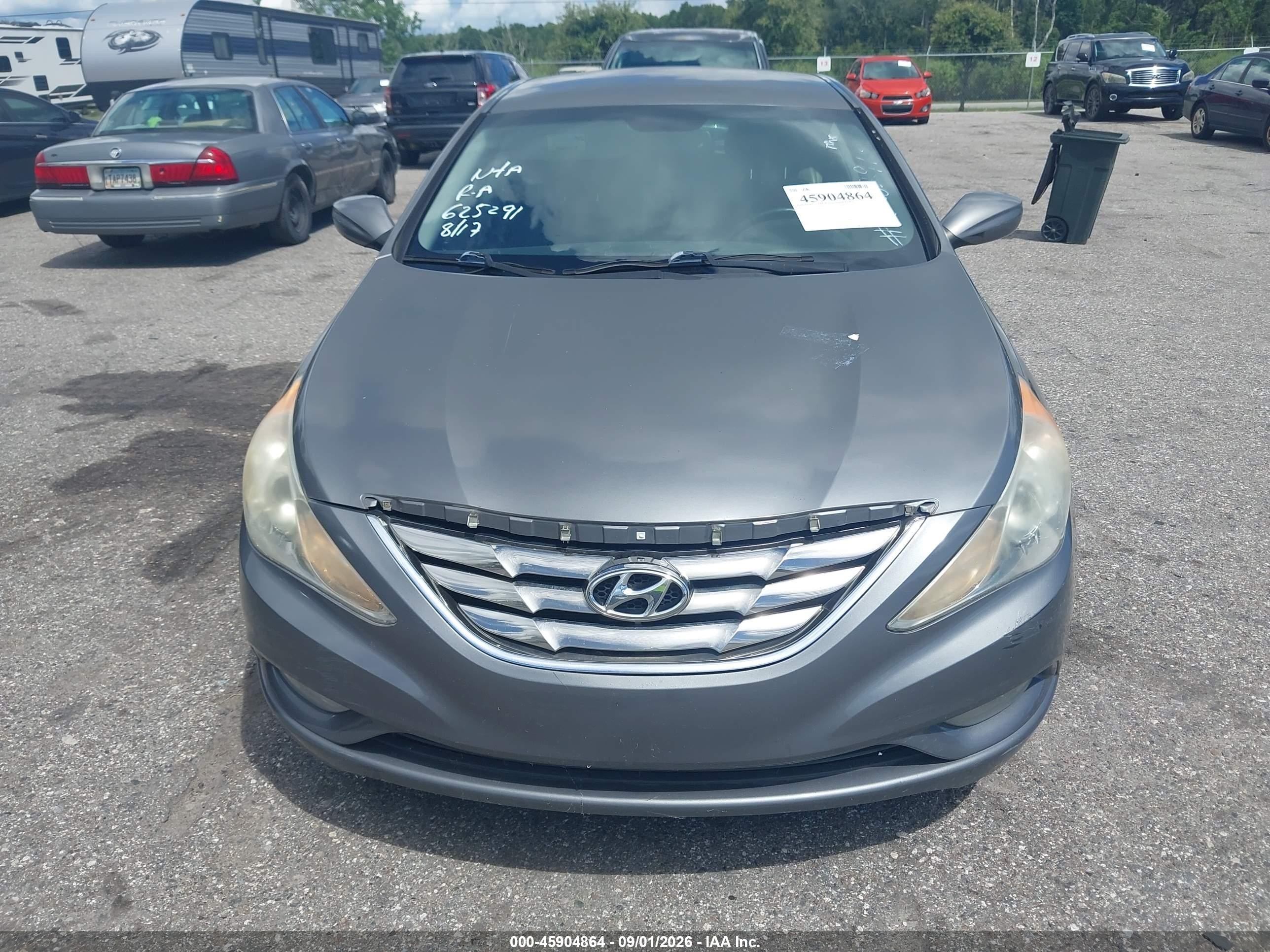 2013 Hyundai Sonata Se Gray vin: 5NPEC4AC7DH625291