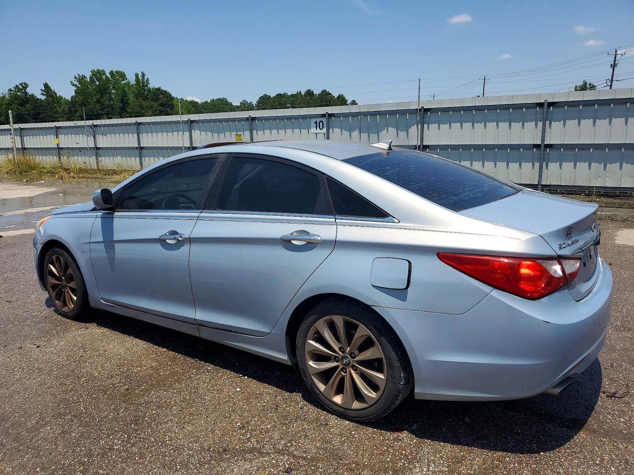 2013 Hyundai Sonata Se Blue vin: 5NPEC4AC7DH653916