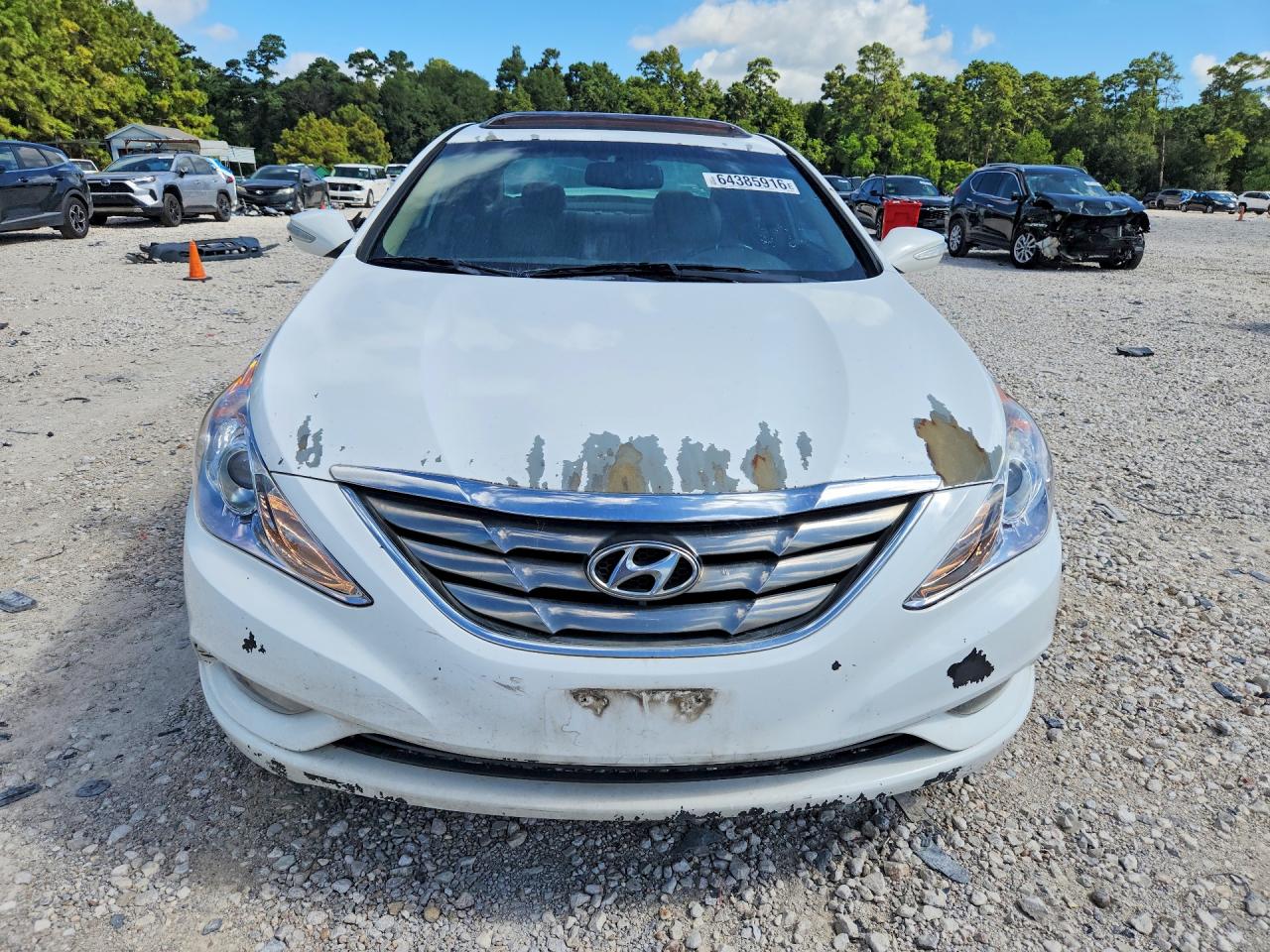 2013 Hyundai Sonata Limited White vin: 5NPEC4AC7DH679691