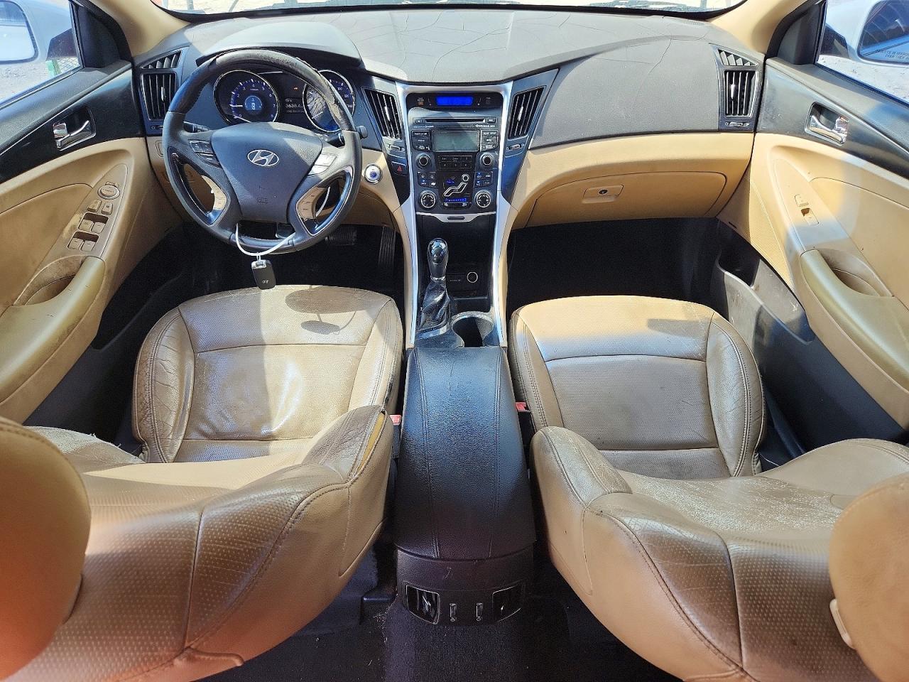 2013 Hyundai Sonata Limited White vin: 5NPEC4AC7DH679691