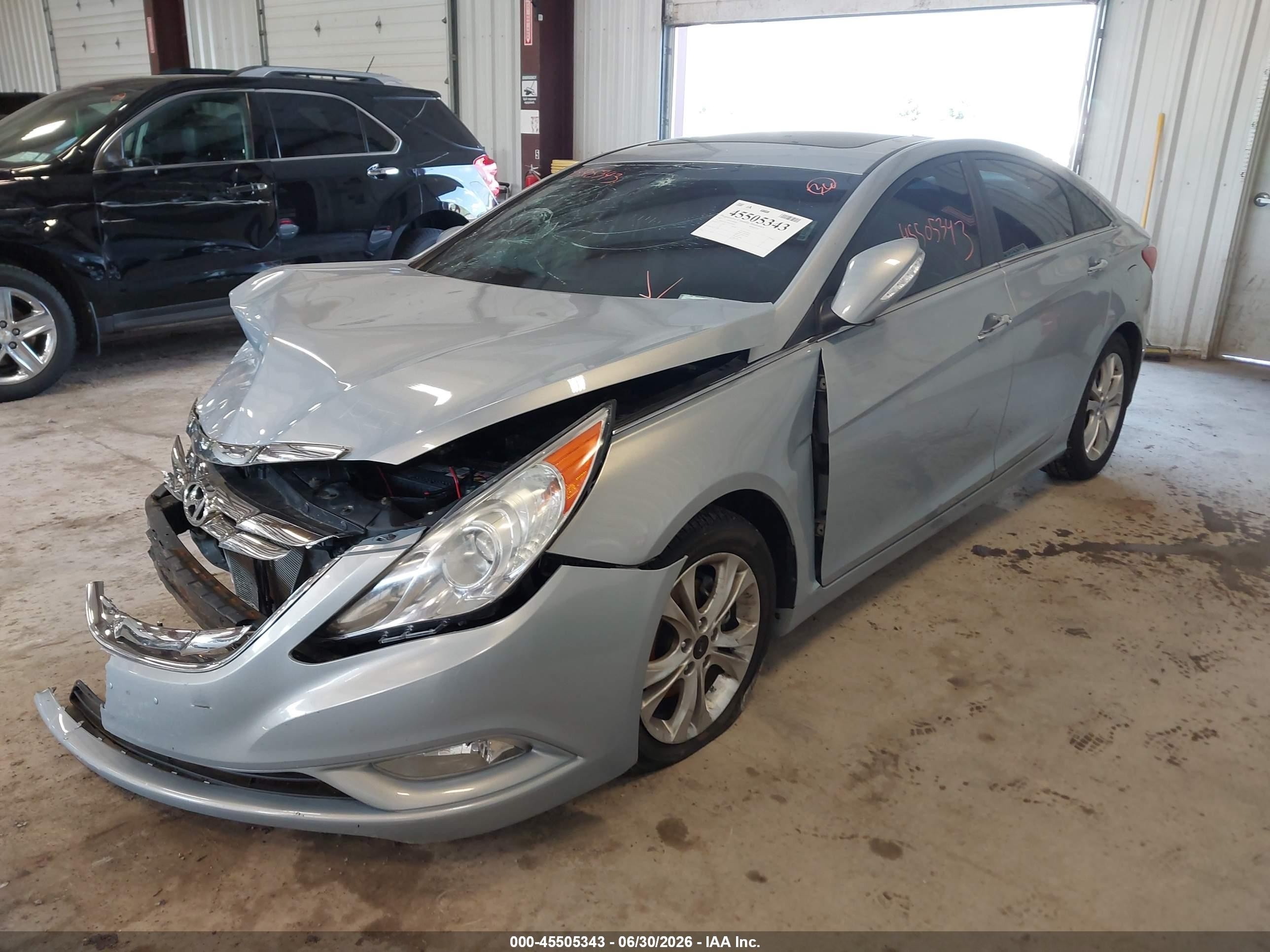 2013 Hyundai Sonata Limited Light Blue vin: 5NPEC4AC7DH715914