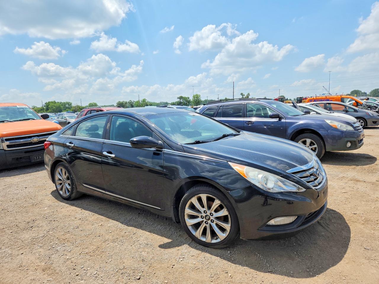 2013 Hyundai Sonata Se Black vin: 5NPEC4AC7DH767821