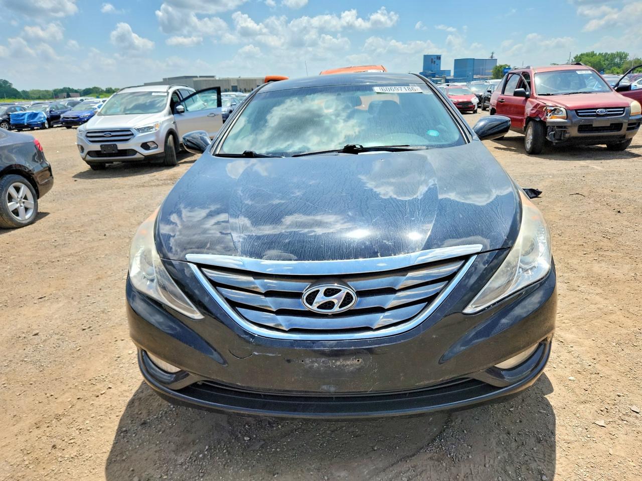 2013 Hyundai Sonata Se Black vin: 5NPEC4AC7DH767821