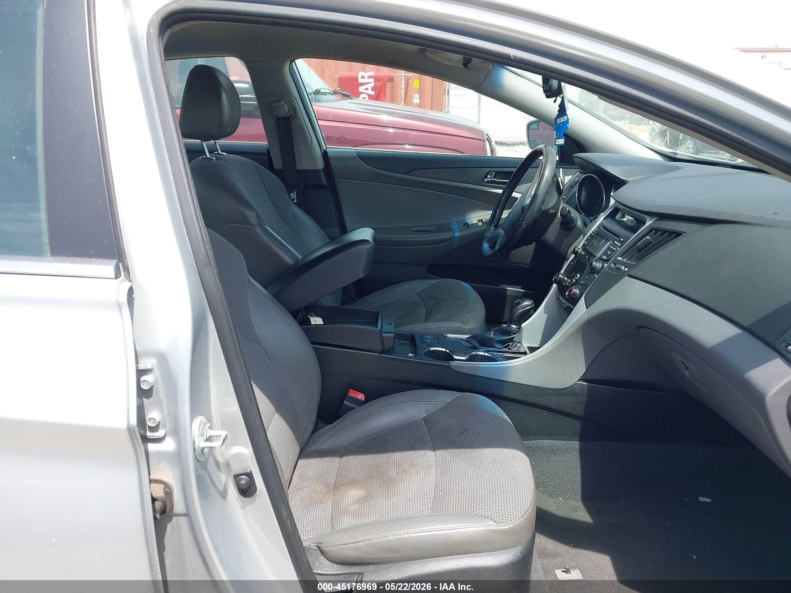 2013 Hyundai Sonata Se Silver vin: 5NPEC4AC7DH782450