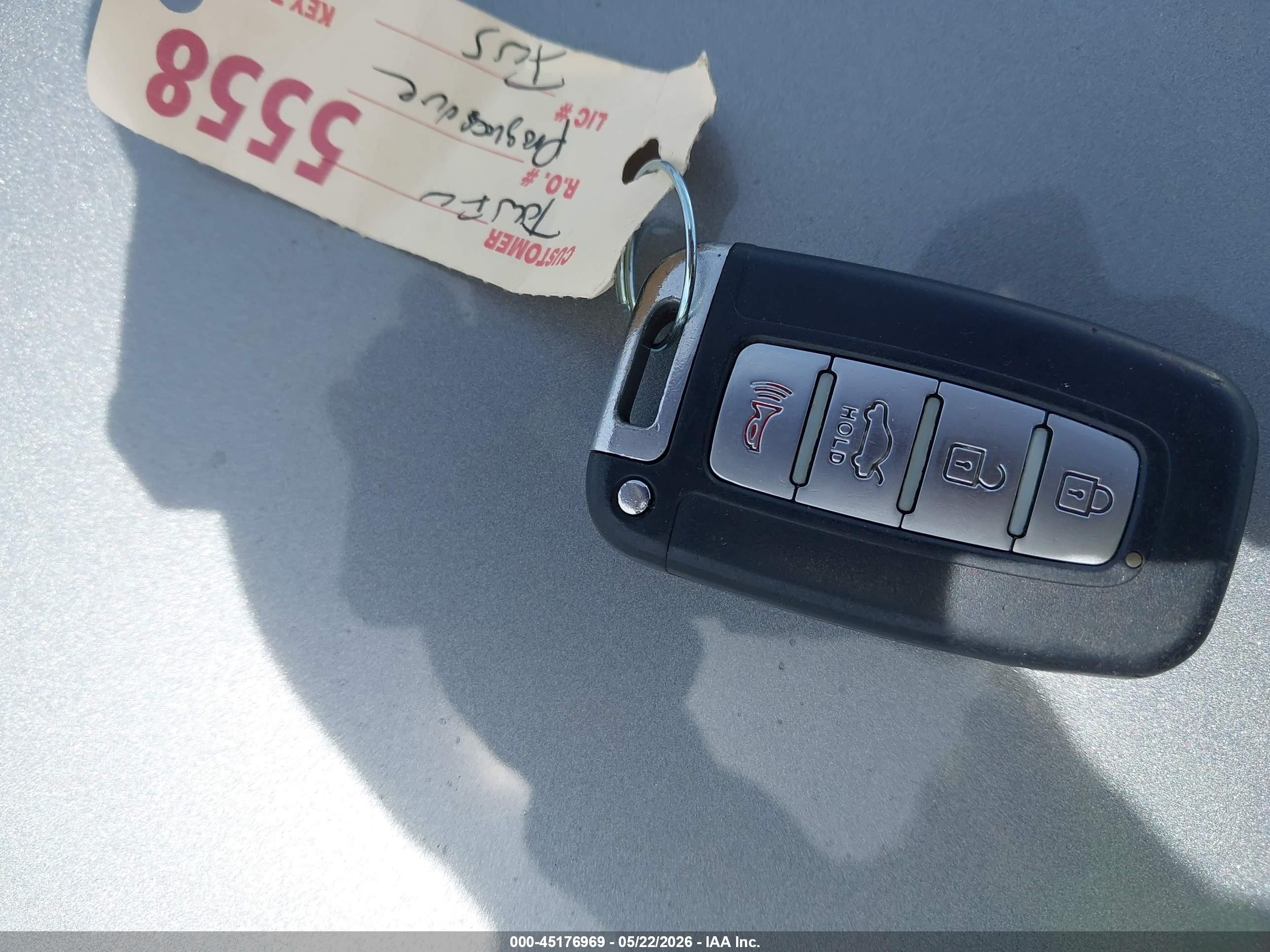 2013 Hyundai Sonata Se Silver vin: 5NPEC4AC7DH782450