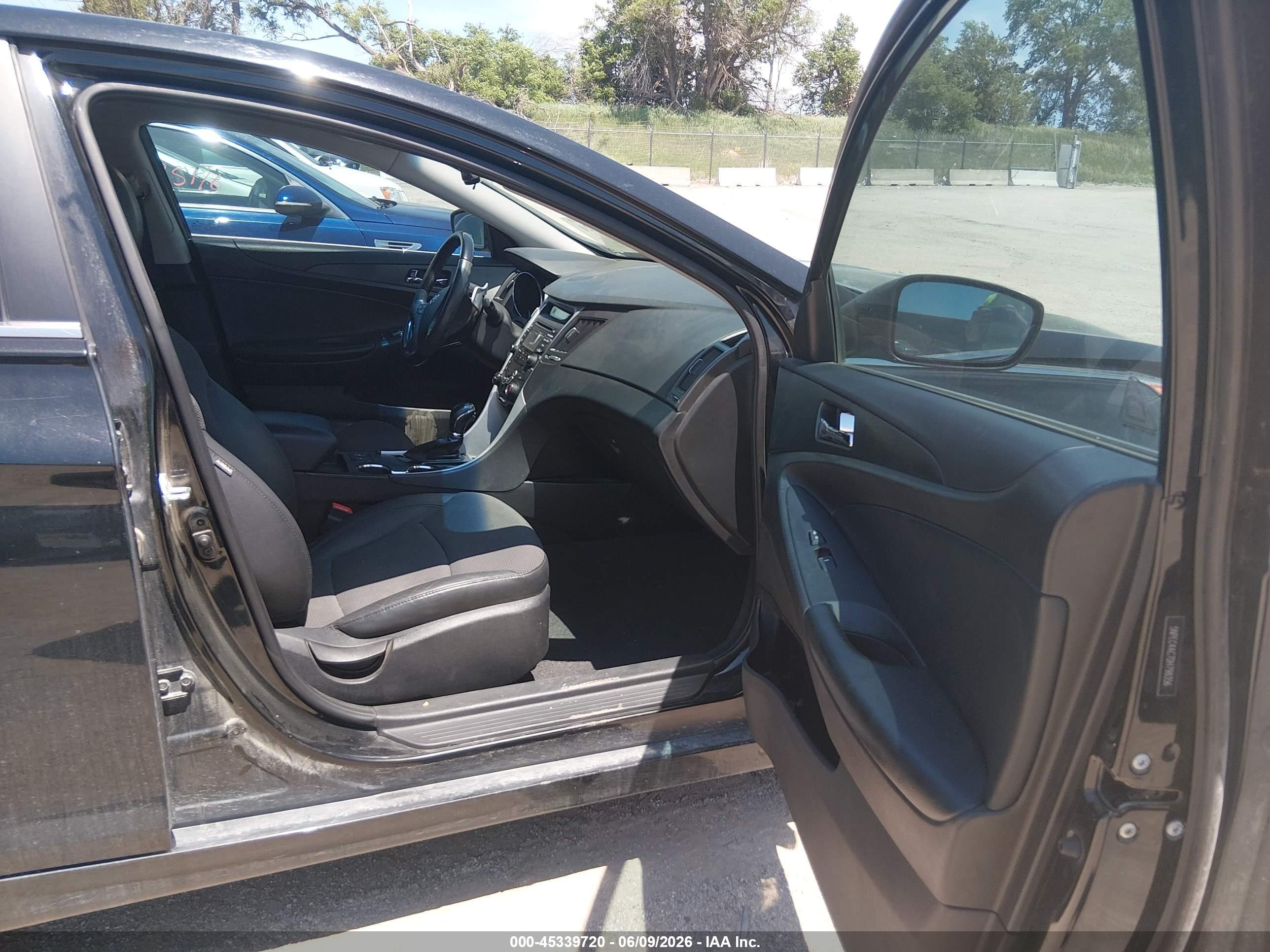2013 Hyundai Sonata Se Black vin: 5NPEC4AC7DH798356
