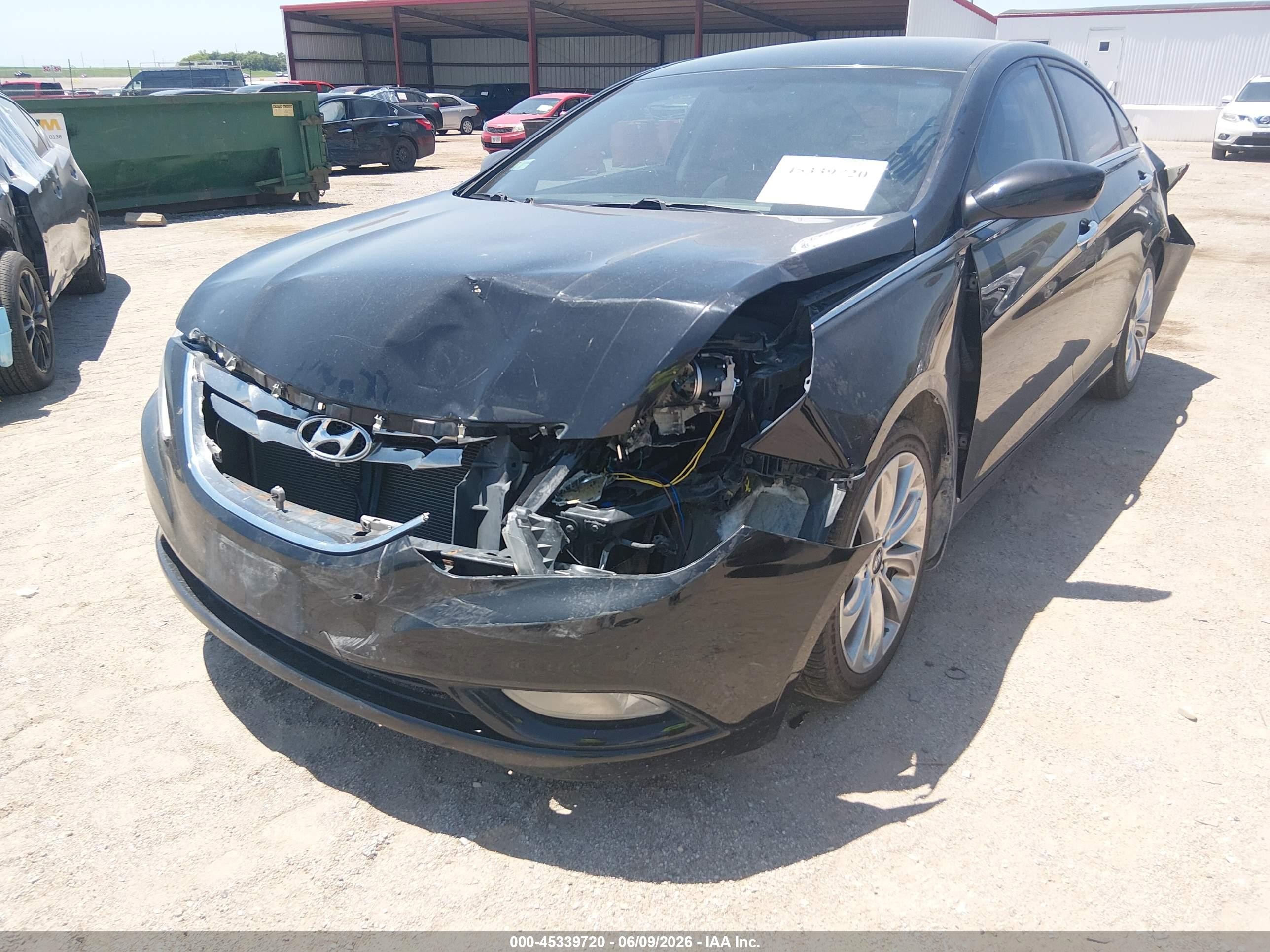 2013 Hyundai Sonata Se Black vin: 5NPEC4AC7DH798356