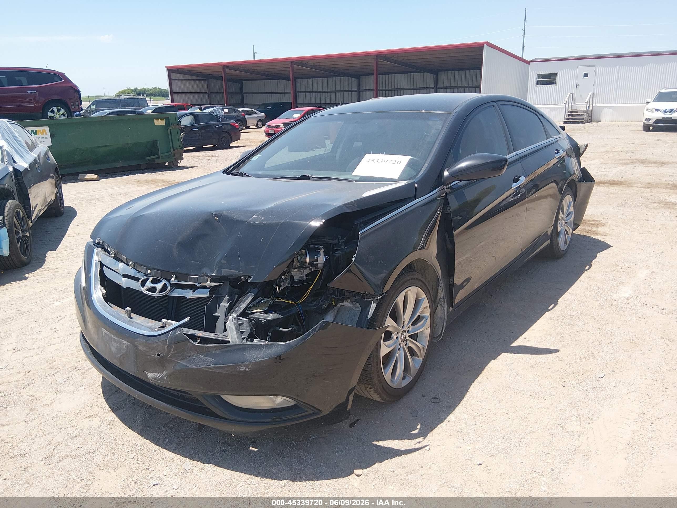 2013 Hyundai Sonata Se Black vin: 5NPEC4AC7DH798356
