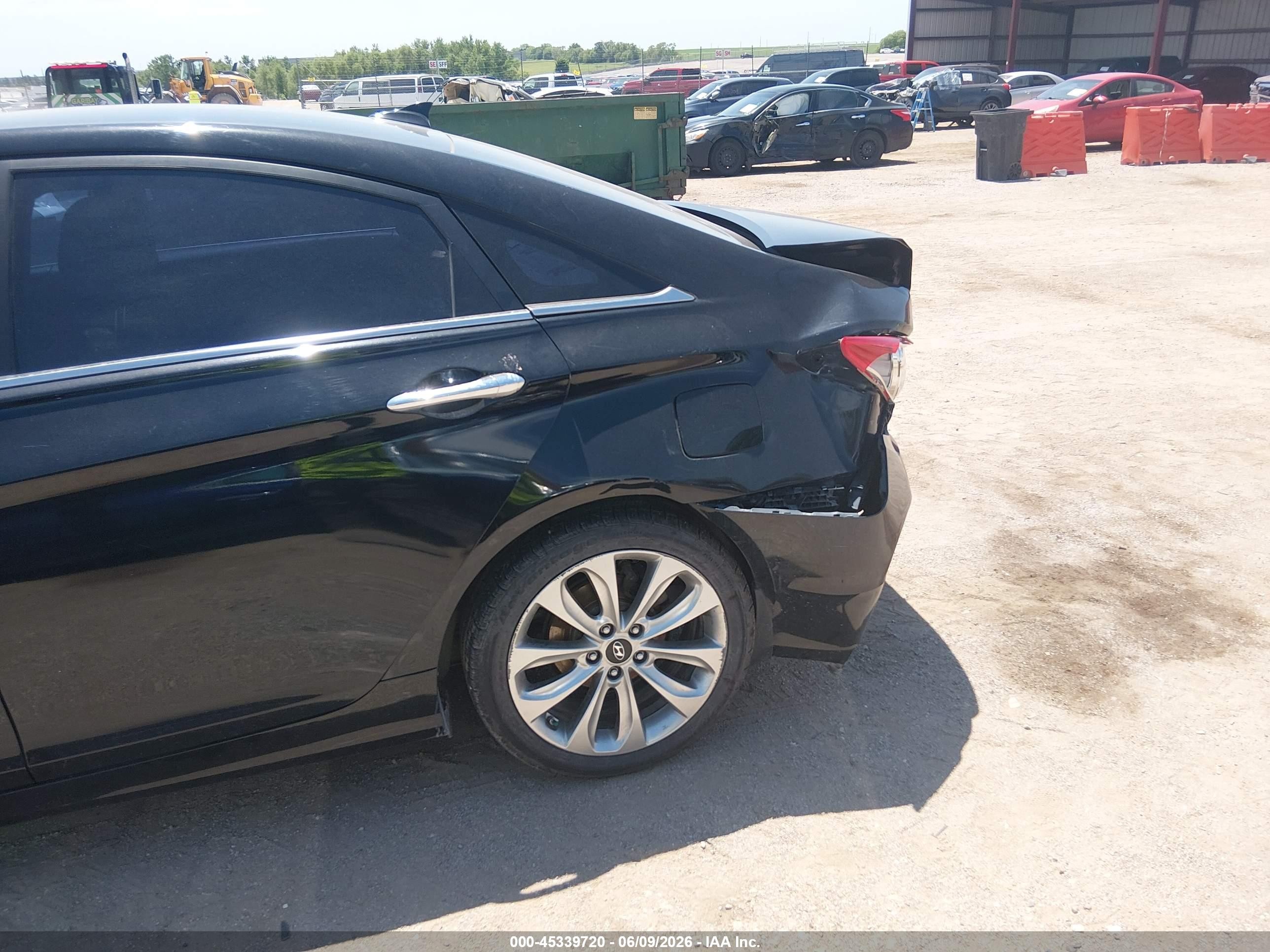 2013 Hyundai Sonata Se Black vin: 5NPEC4AC7DH798356