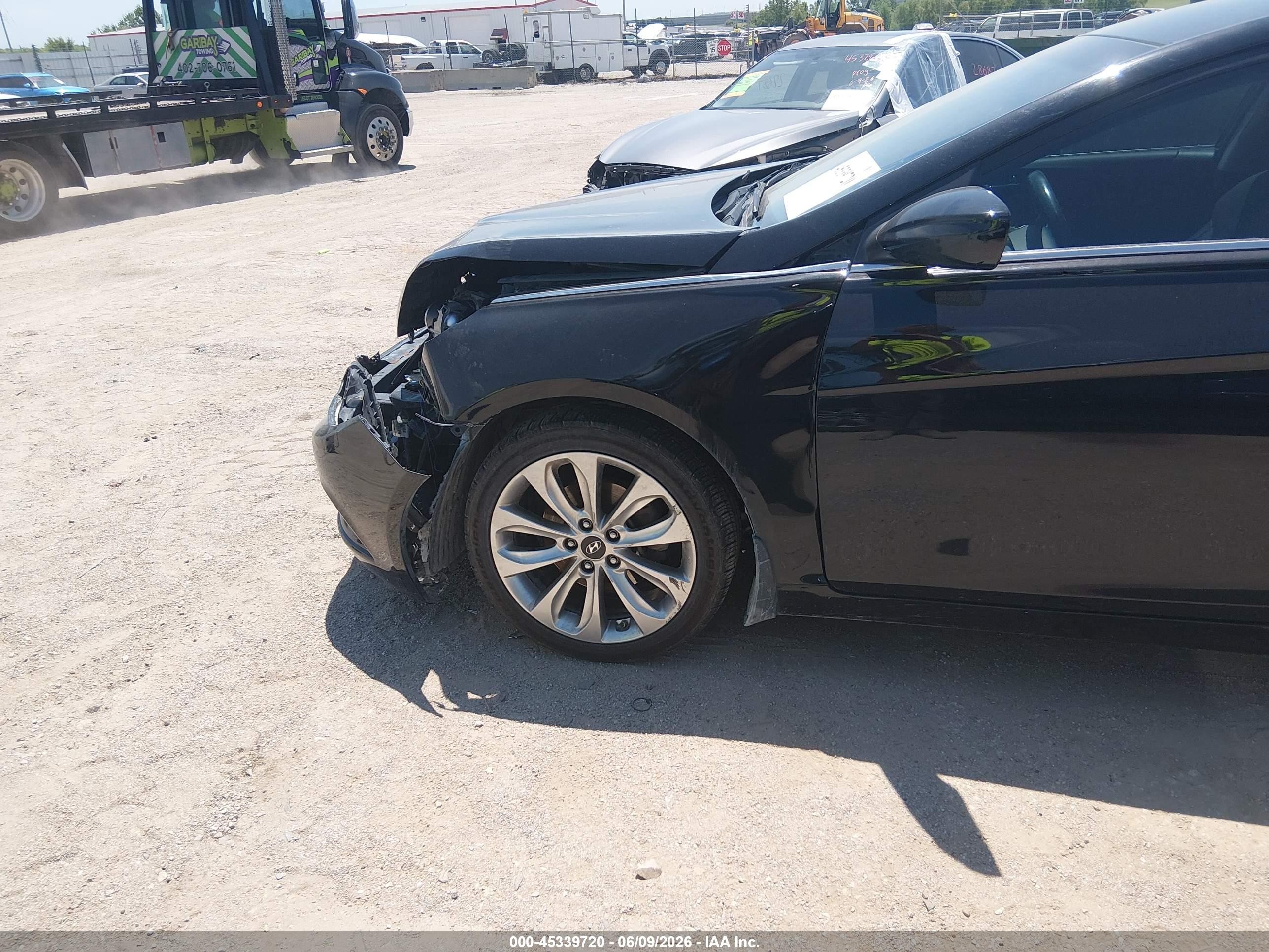 2013 Hyundai Sonata Se Black vin: 5NPEC4AC7DH798356