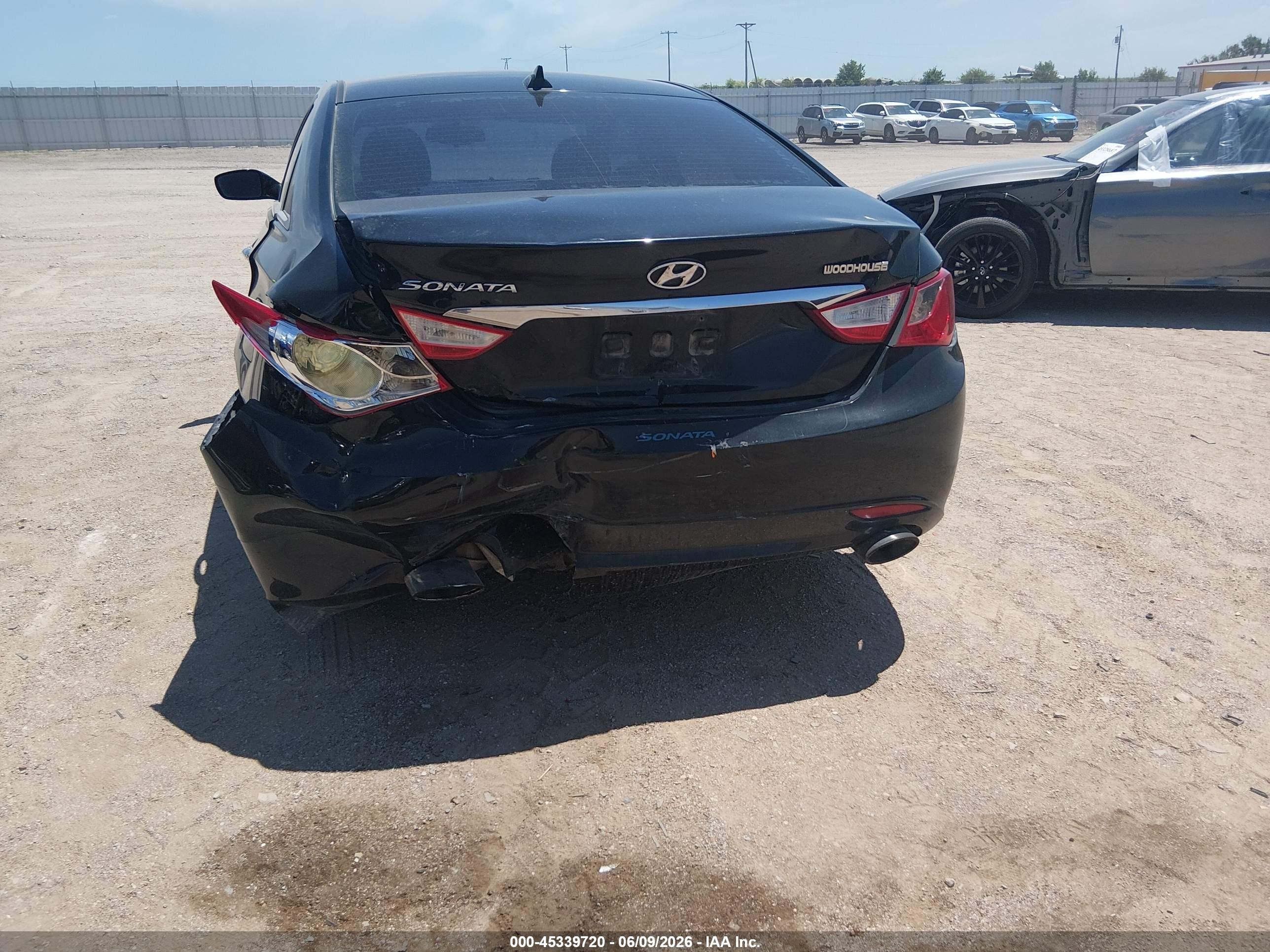 2013 Hyundai Sonata Se Black vin: 5NPEC4AC7DH798356