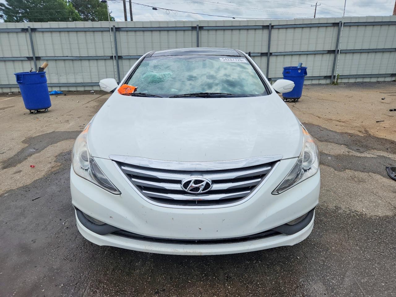 2014 Hyundai Sonata Limited White vin: 5NPEC4AC7EH814587