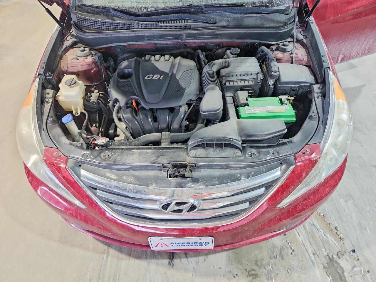2014 Hyundai Sonata Burgundy vin: 5NPEC4AC7EH819854