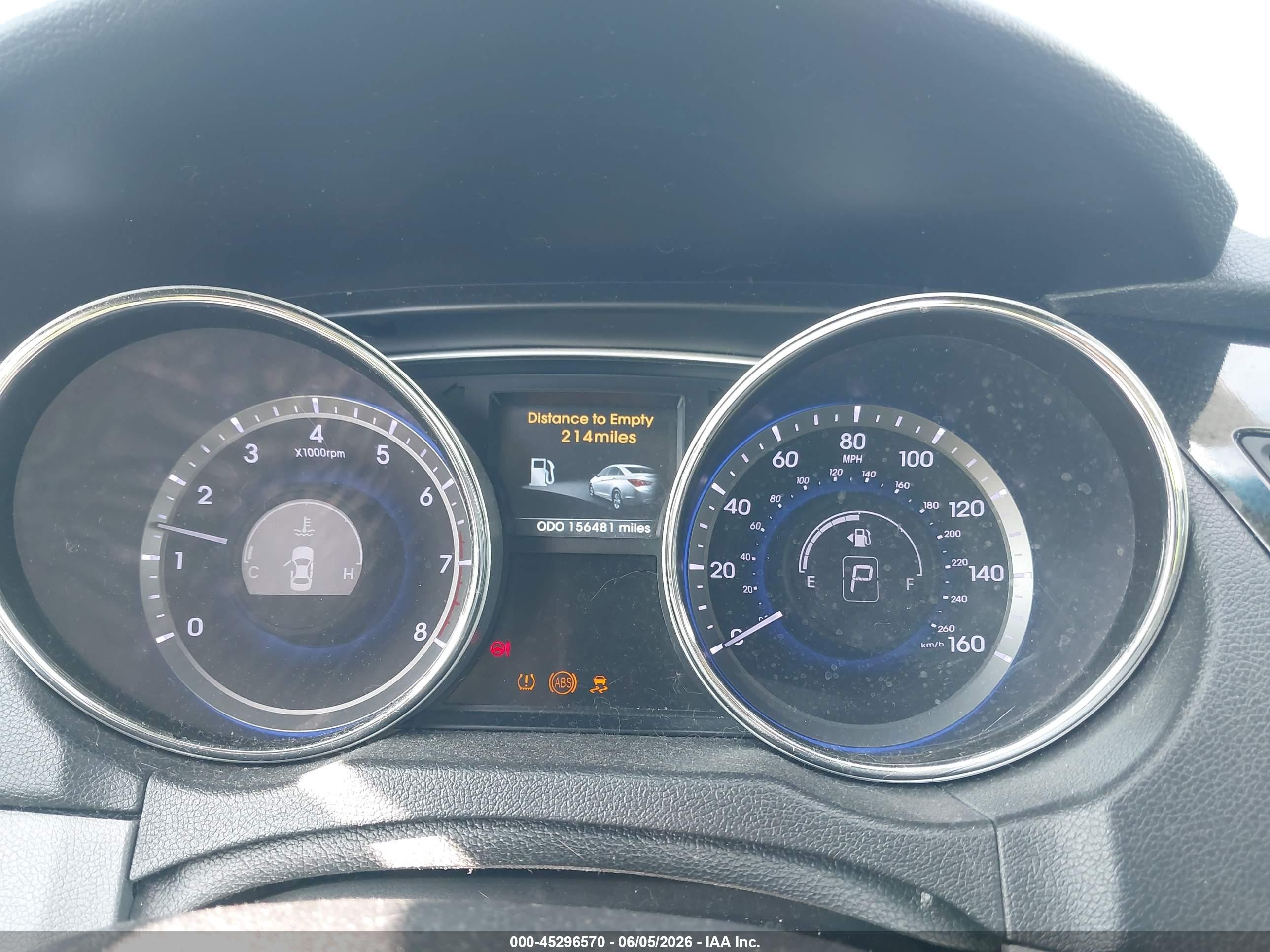 2014 Hyundai Sonata Se Gray vin: 5NPEC4AC7EH824701