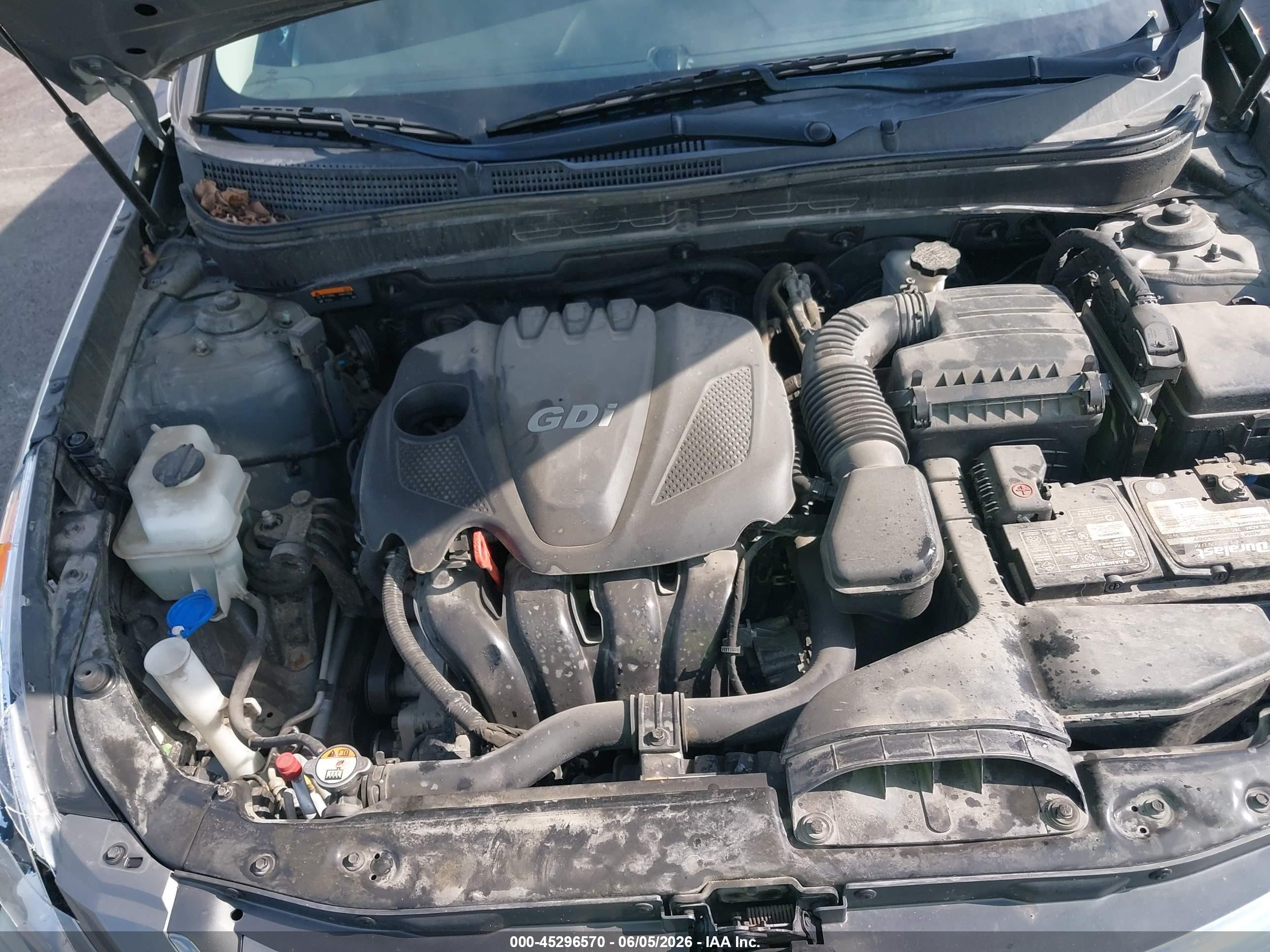 2014 Hyundai Sonata Se Gray vin: 5NPEC4AC7EH824701