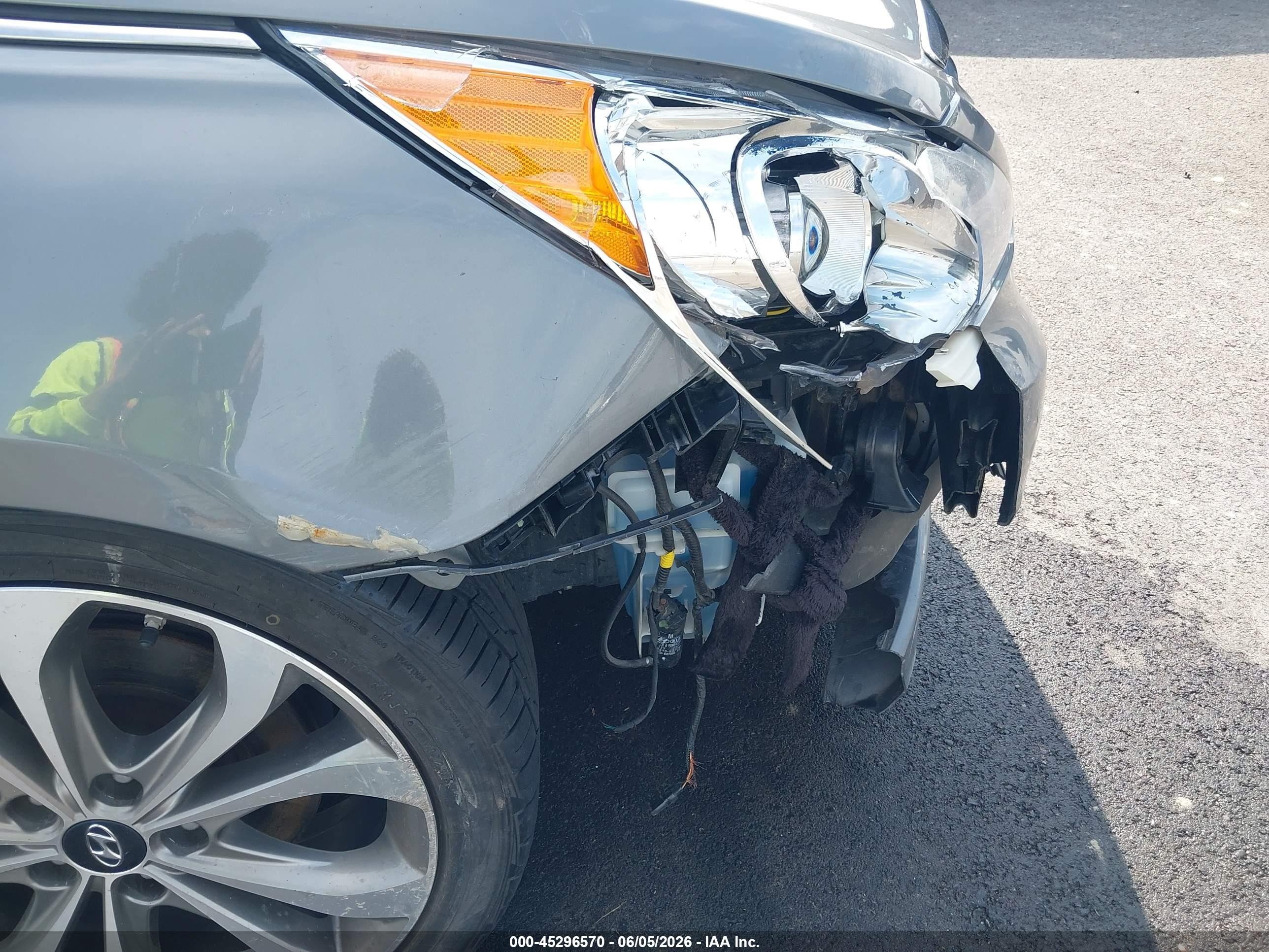2014 Hyundai Sonata Se Gray vin: 5NPEC4AC7EH824701