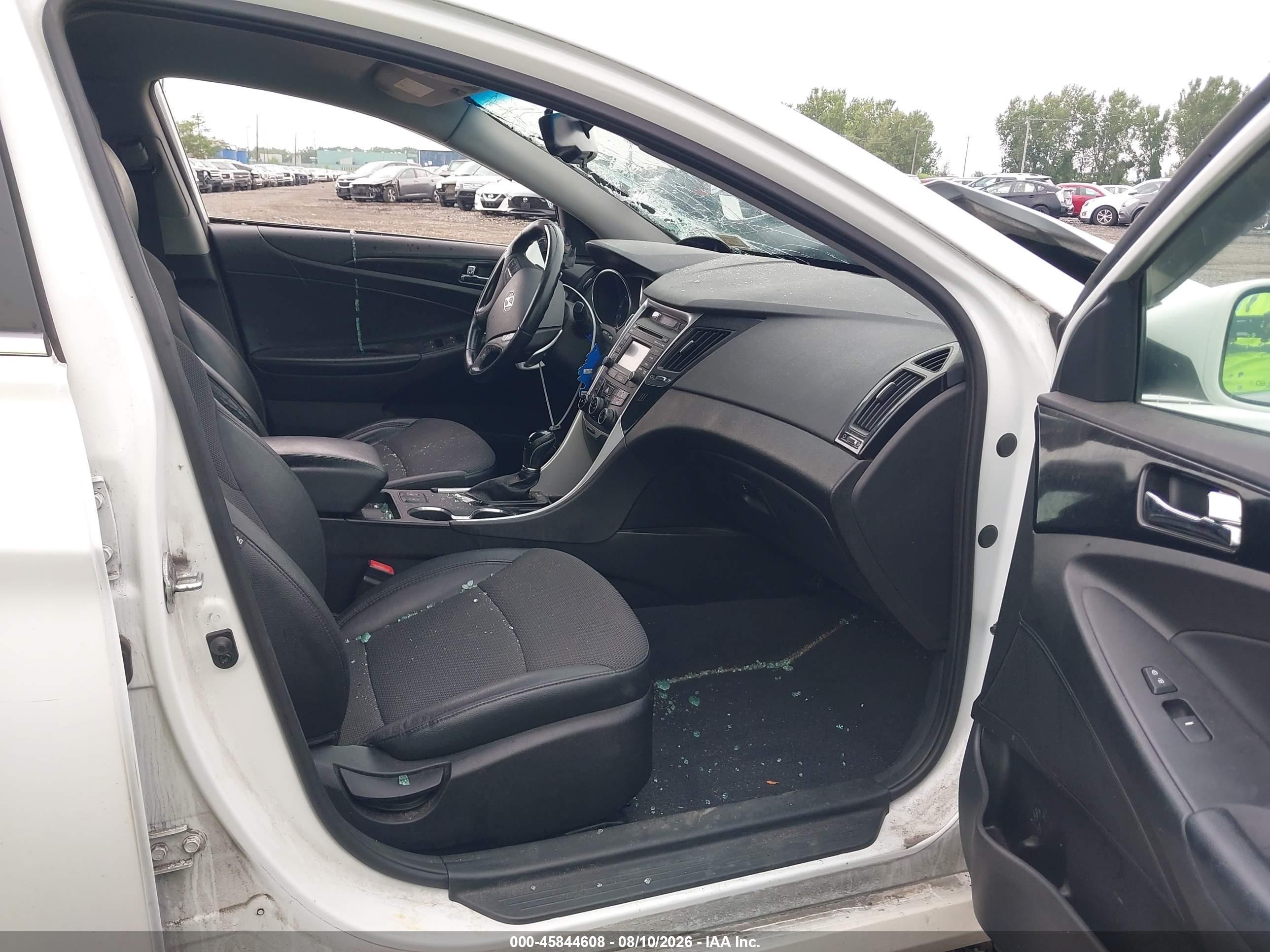 2014 Hyundai Sonata Se Белый vin: 5NPEC4AC7EH849243