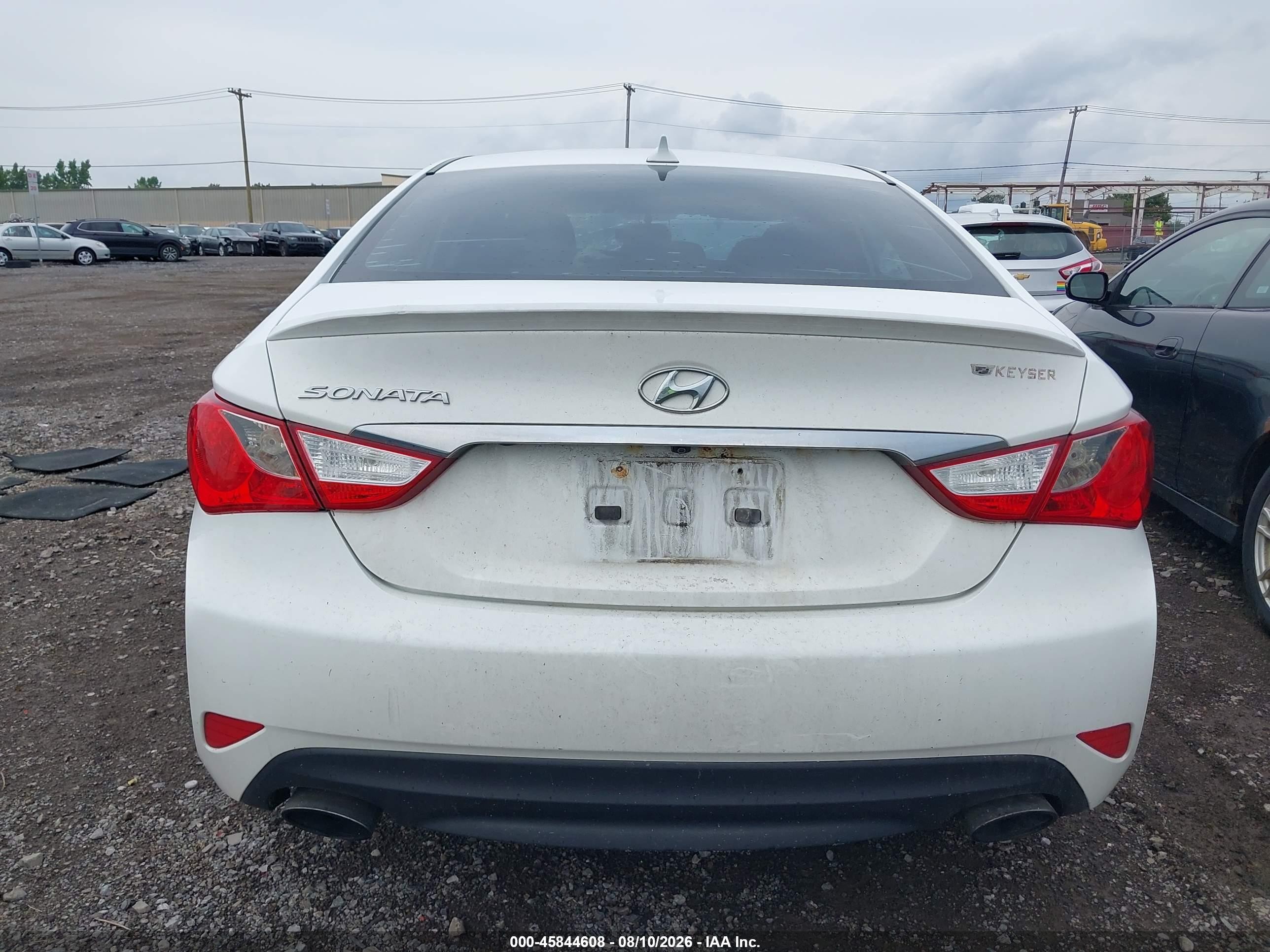2014 Hyundai Sonata Se Белый vin: 5NPEC4AC7EH849243