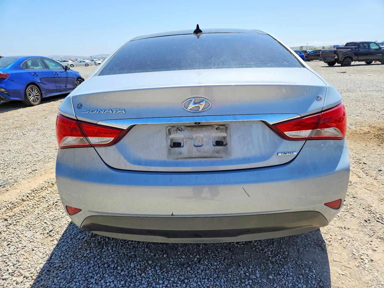 2014 Hyundai Sonata Limited Blue vin: 5NPEC4AC7EH863191