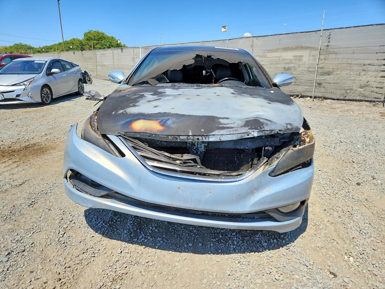 2014 Hyundai Sonata Limited Blue vin: 5NPEC4AC7EH863191