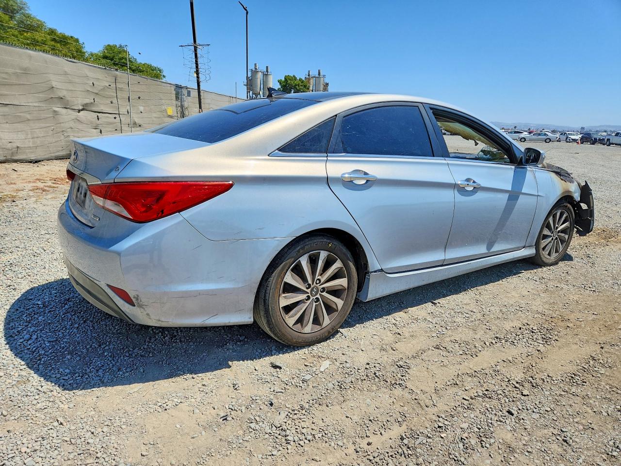 2014 Hyundai Sonata Limited Blue vin: 5NPEC4AC7EH863191