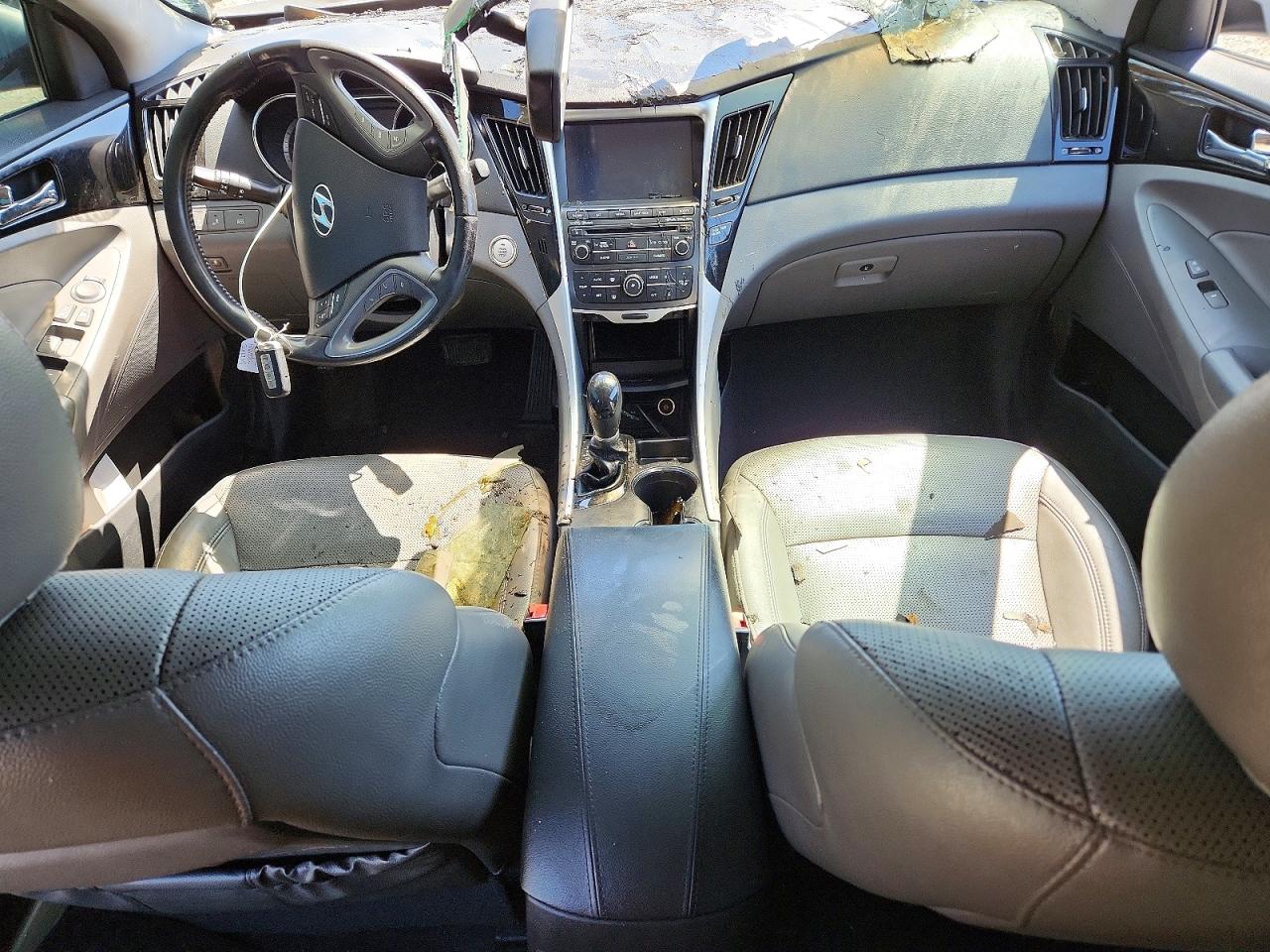 2014 Hyundai Sonata Limited Blue vin: 5NPEC4AC7EH863191