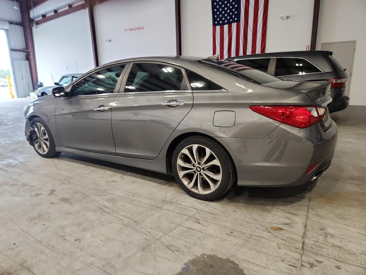 2014 Hyundai Sonata Se Gray vin: 5NPEC4AC7EH874840