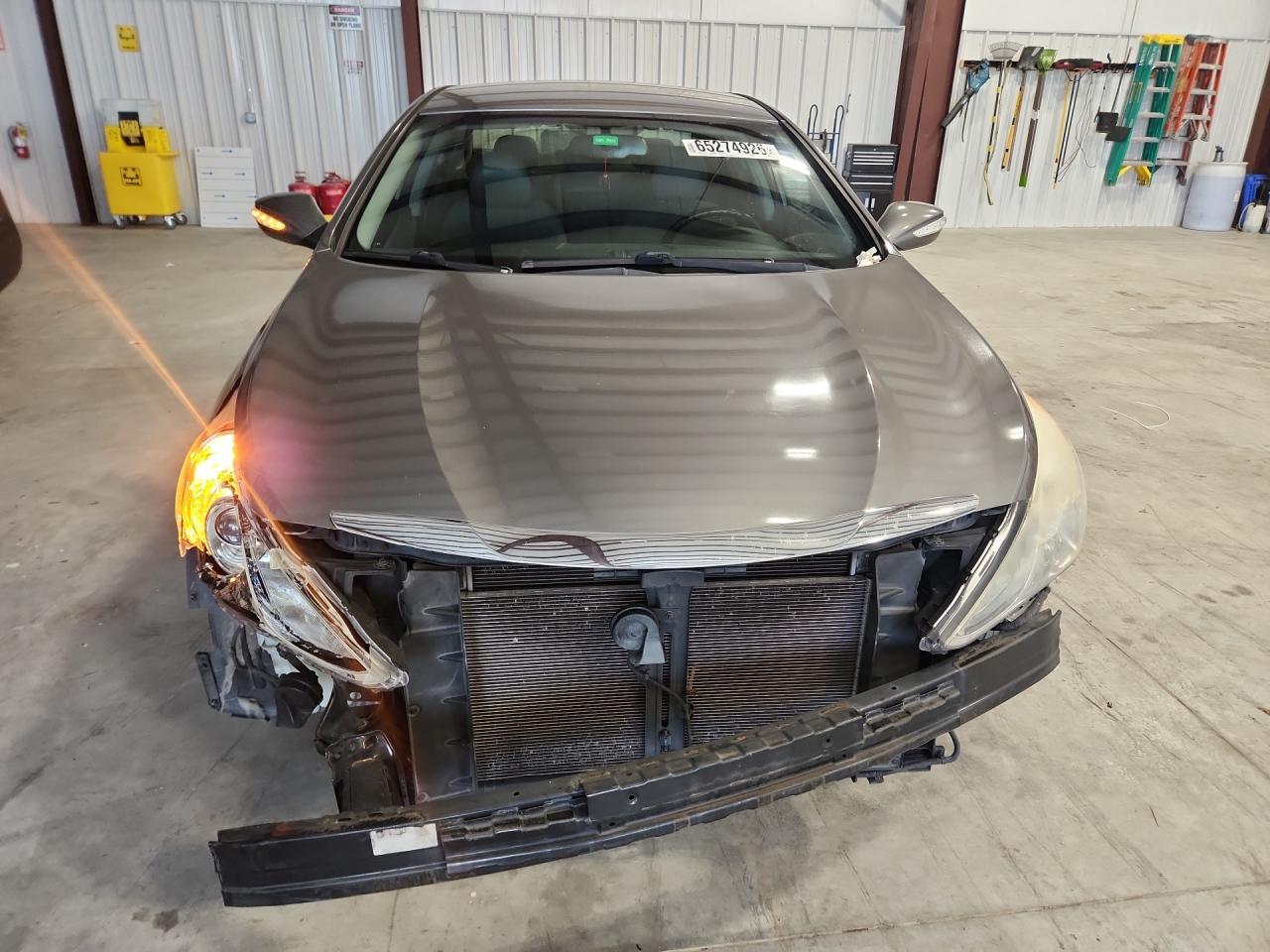 2014 Hyundai Sonata Se Gray vin: 5NPEC4AC7EH874840