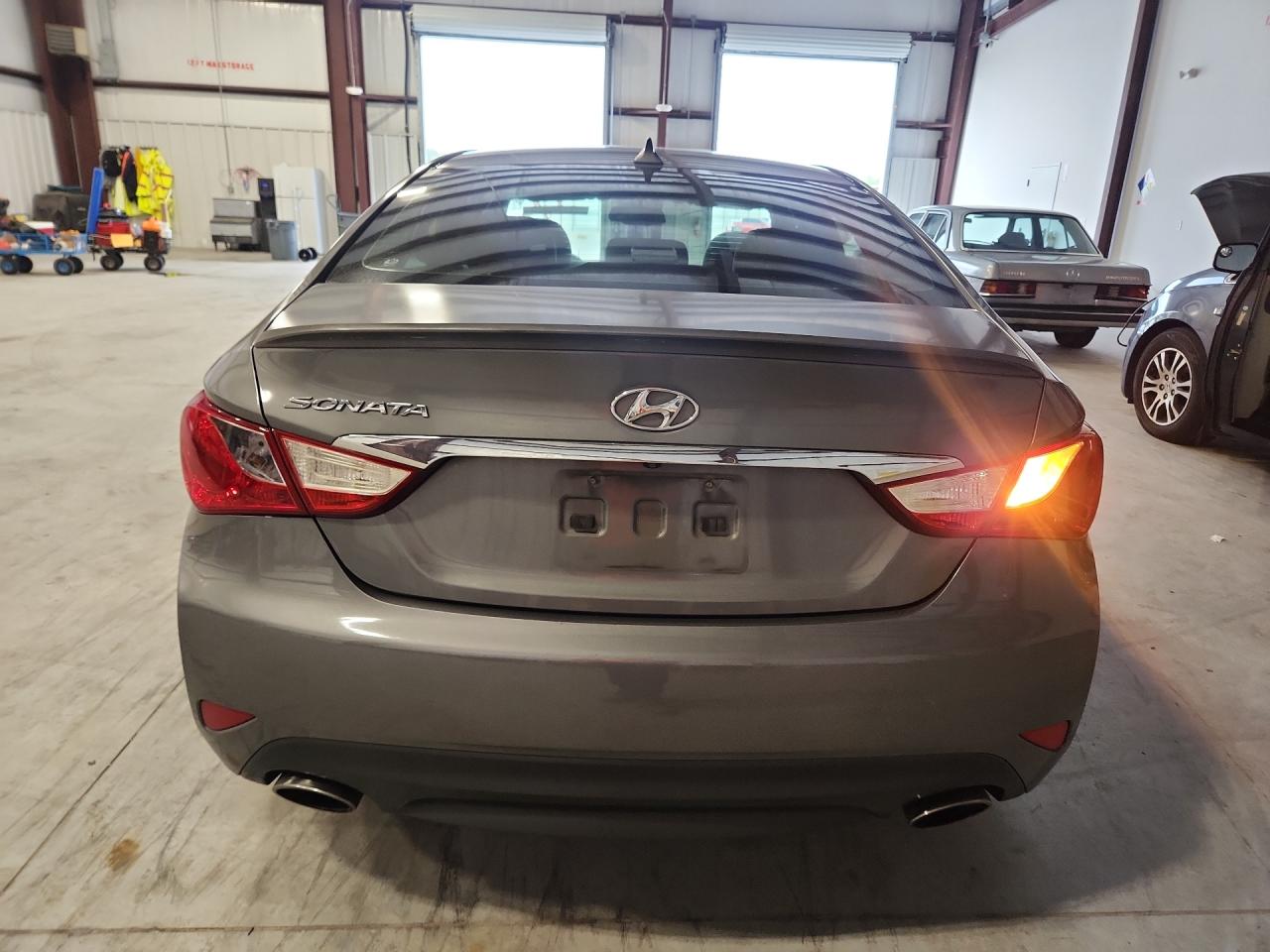 2014 Hyundai Sonata Se Gray vin: 5NPEC4AC7EH874840