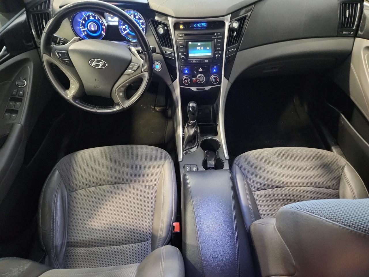 2014 Hyundai Sonata Se Gray vin: 5NPEC4AC7EH874840