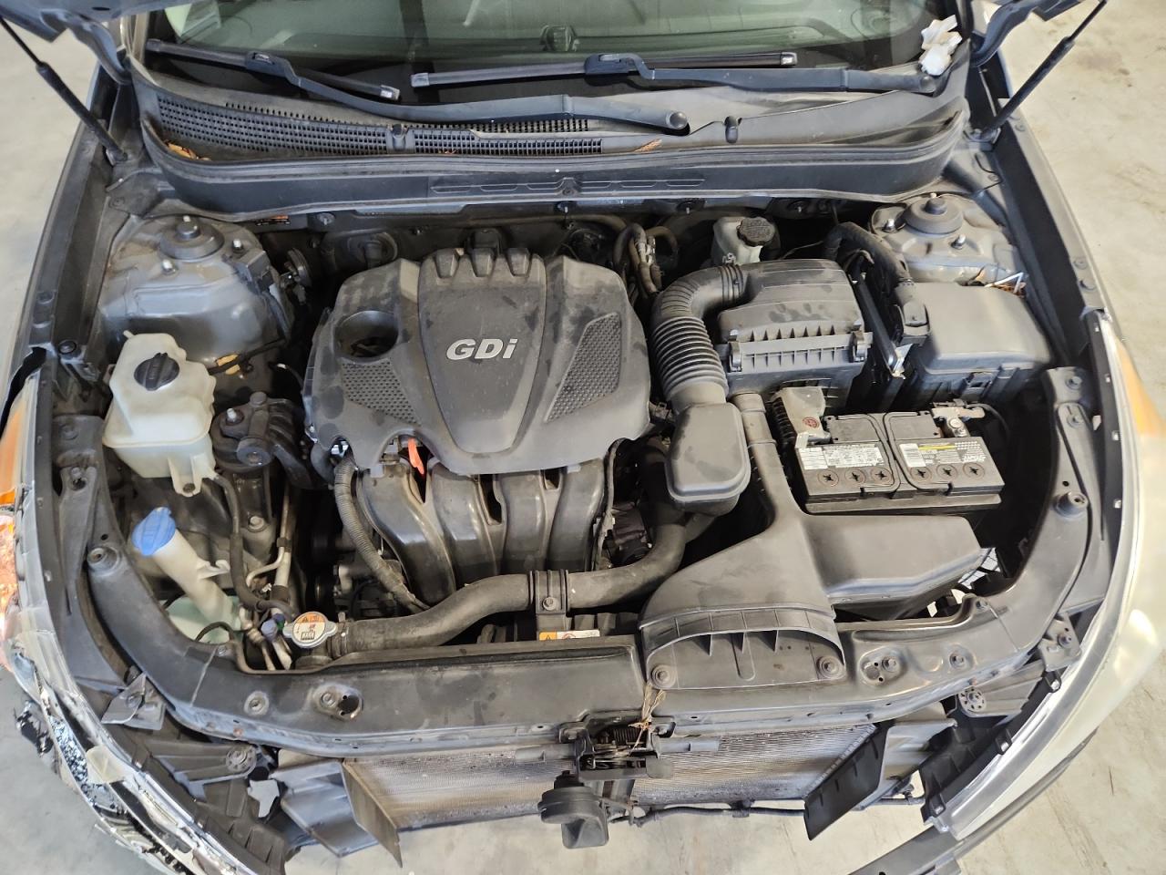 2014 Hyundai Sonata Se Gray vin: 5NPEC4AC7EH874840