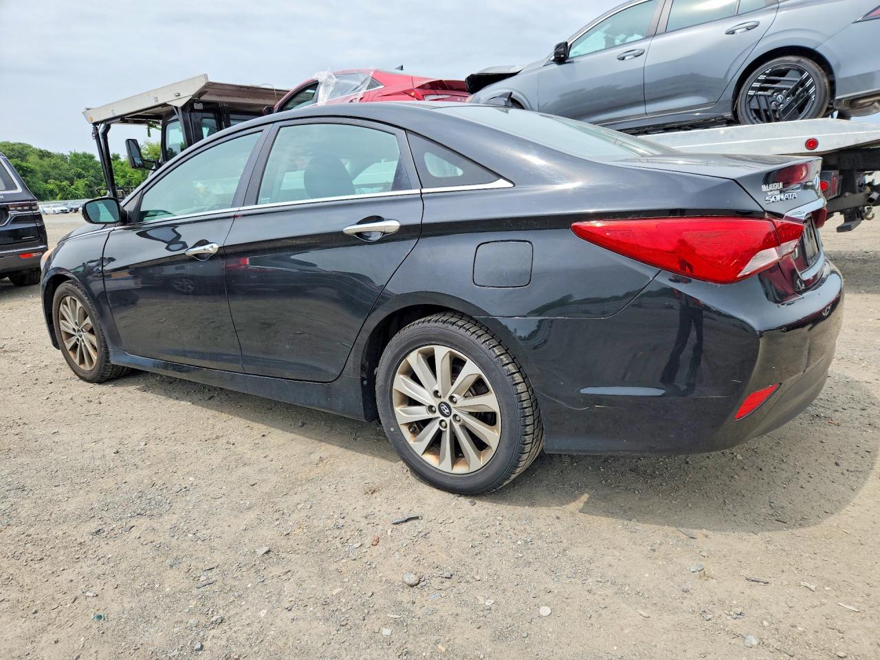 2014 Hyundai Sonata Limited Black vin: 5NPEC4AC7EH905357